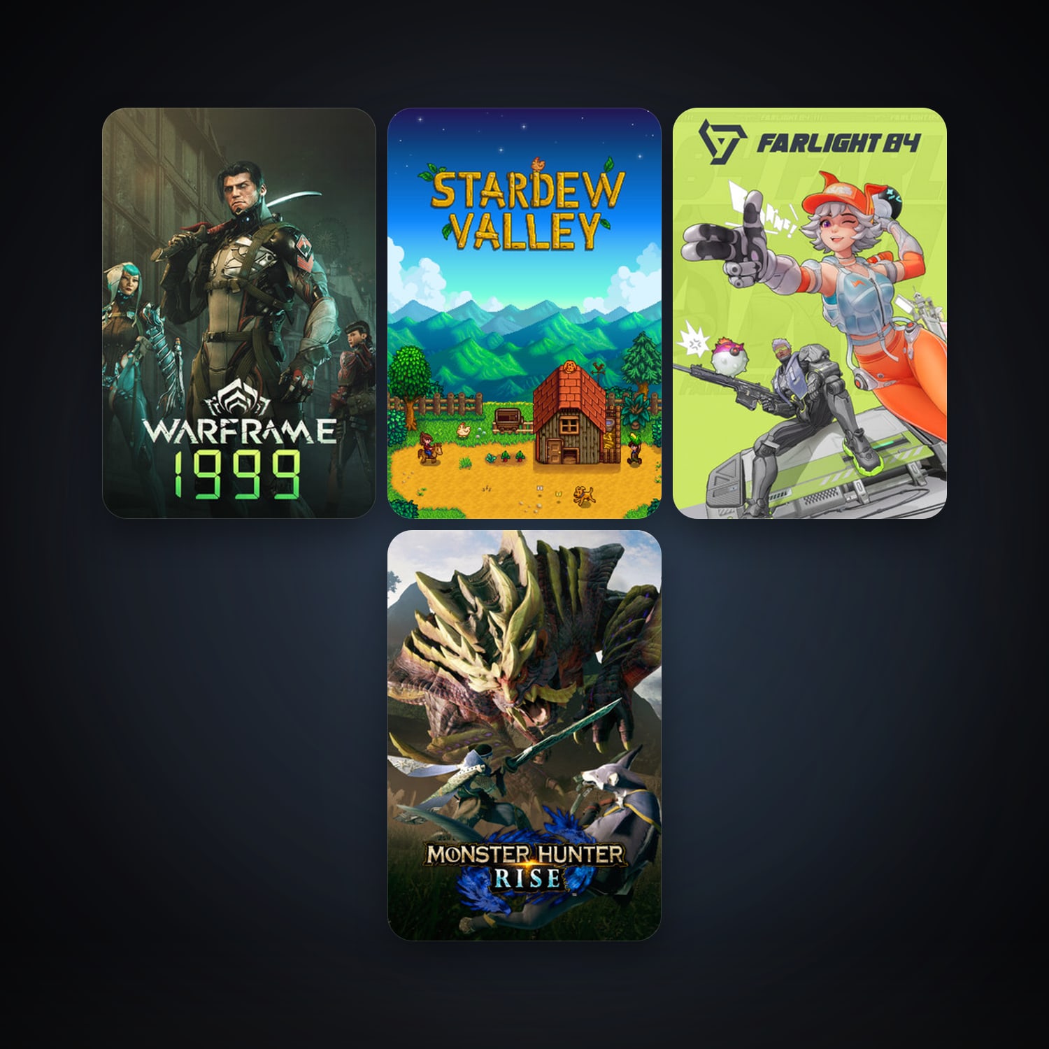 Warframe + Stardew Valley, 6 games, clean — HabibiAccounts