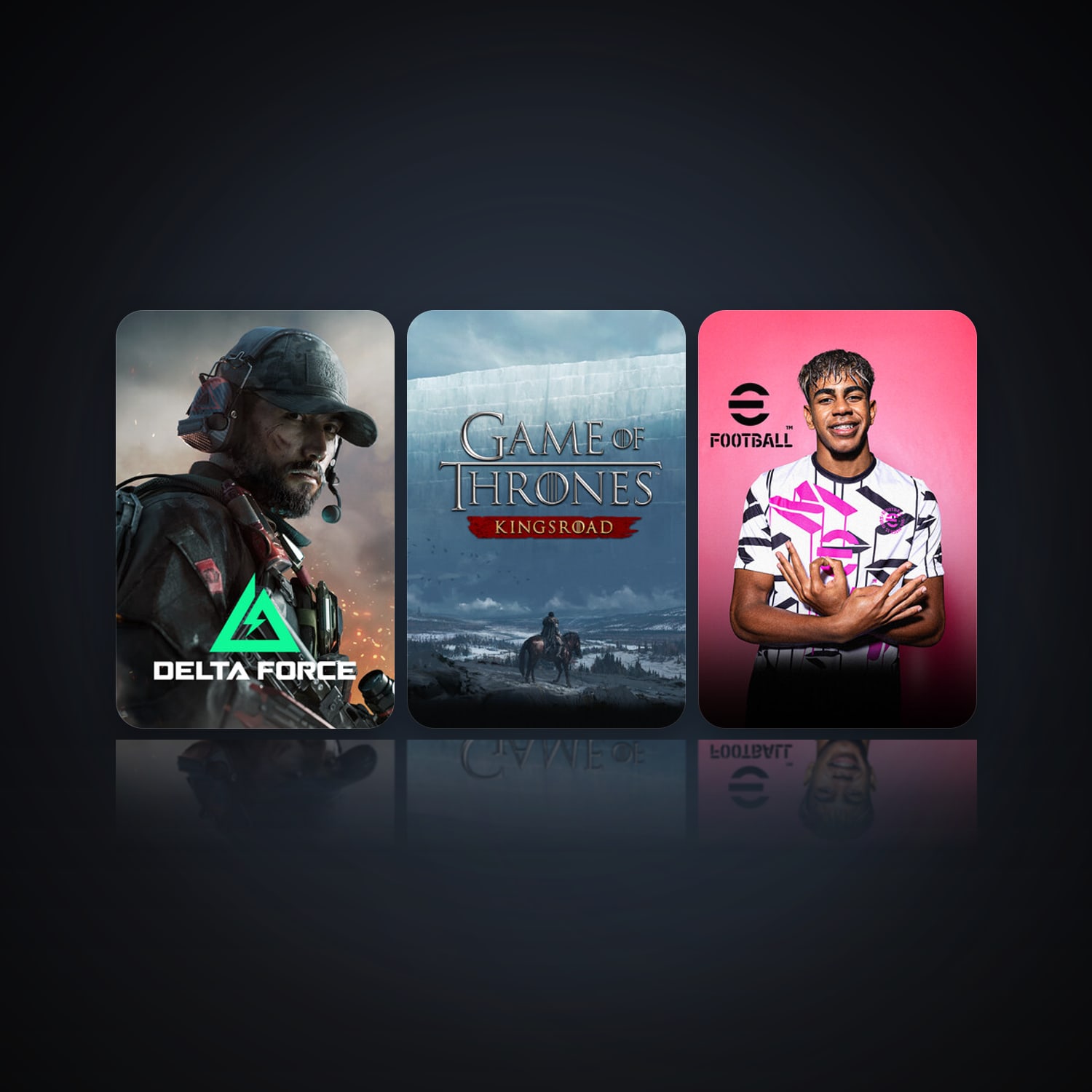 Delta Force: Hawk Ops & Game of Thrones: Kingsroad — HabibiAccounts