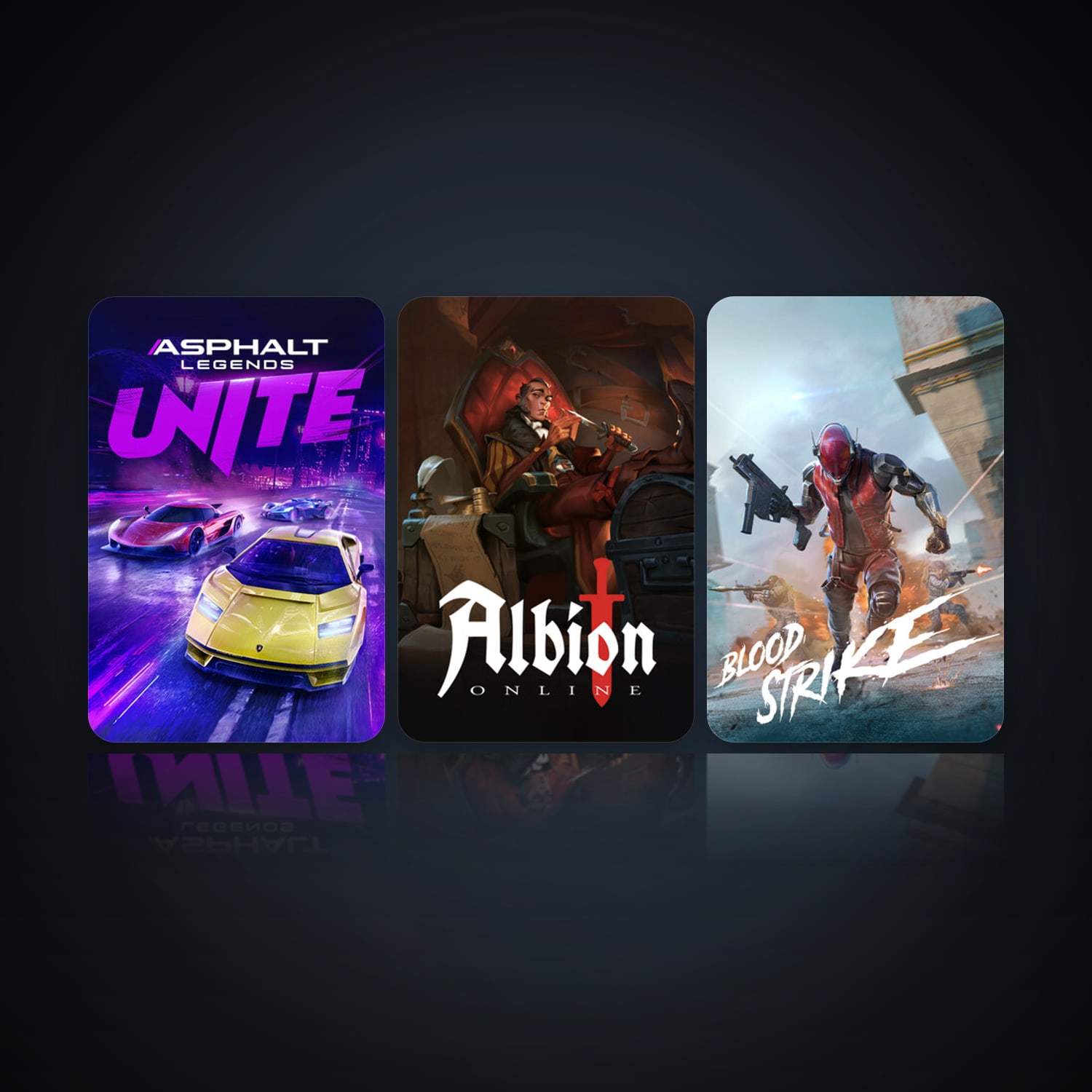Asphalt Legends Unite & Albion Online — HabibiAccounts