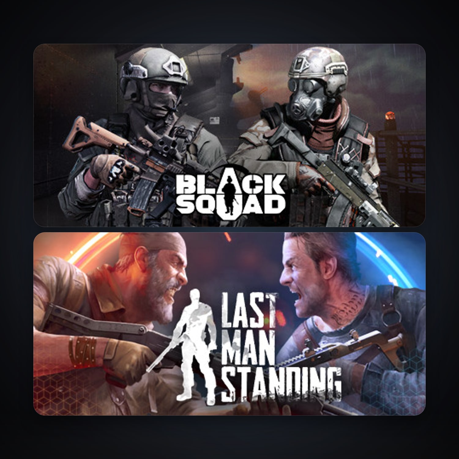 Black Squad & Last Man Standing — HabibiAccounts