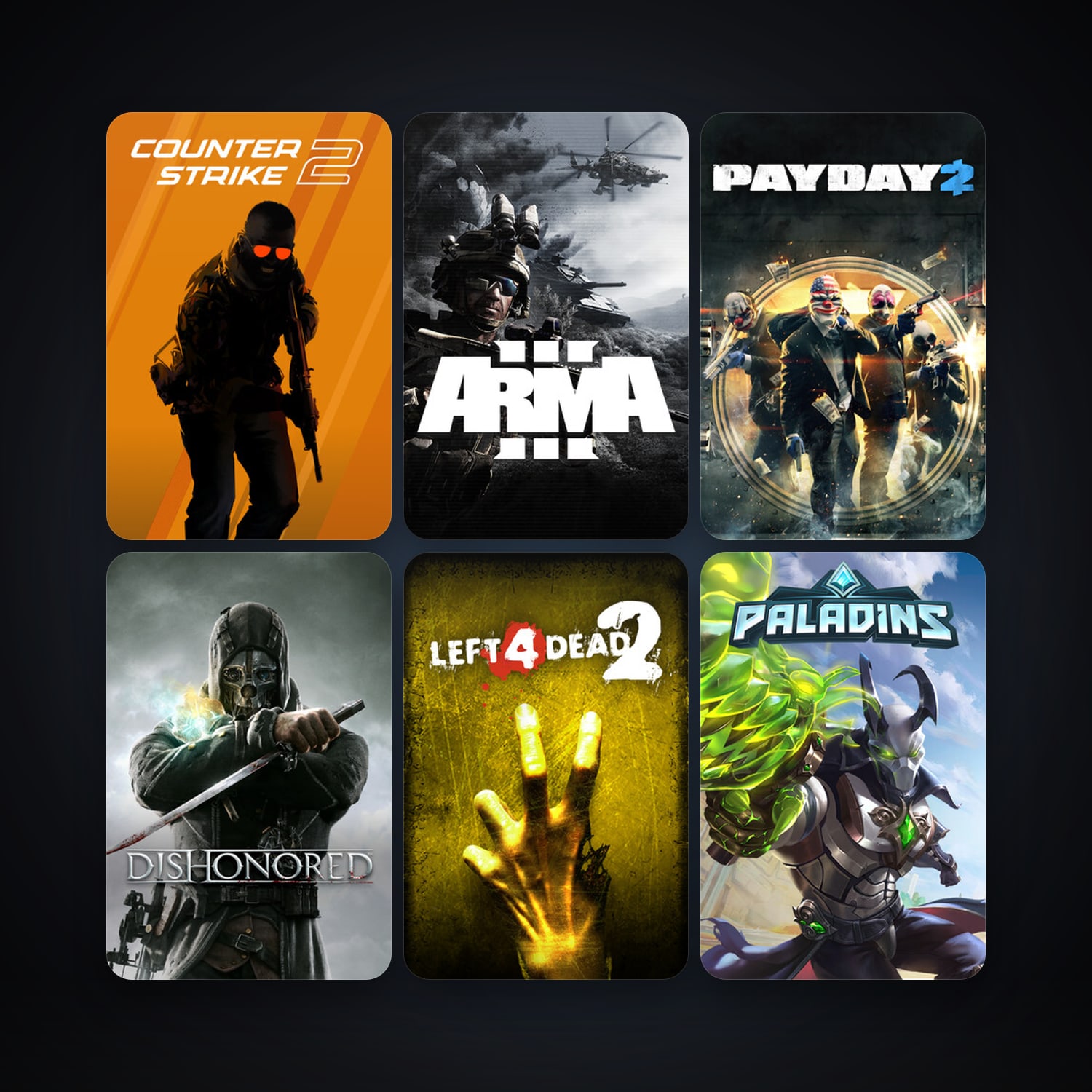 Half-Life 2 + Half-Life 2: Deathmatch, 17 games, Steam 12, clean — HabibiAccounts