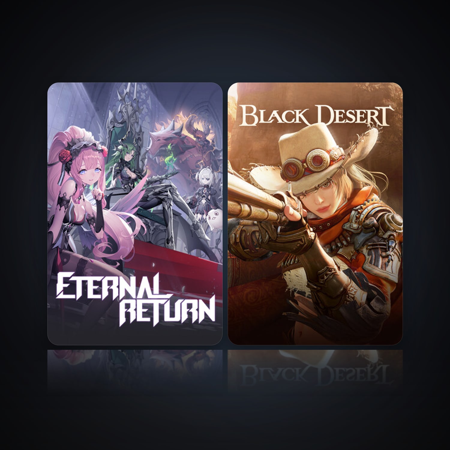 هالحساب ستيم فلين، Black Desert Online وEternal Return، 5 لعبة، صامد واضح — HabibiAccounts