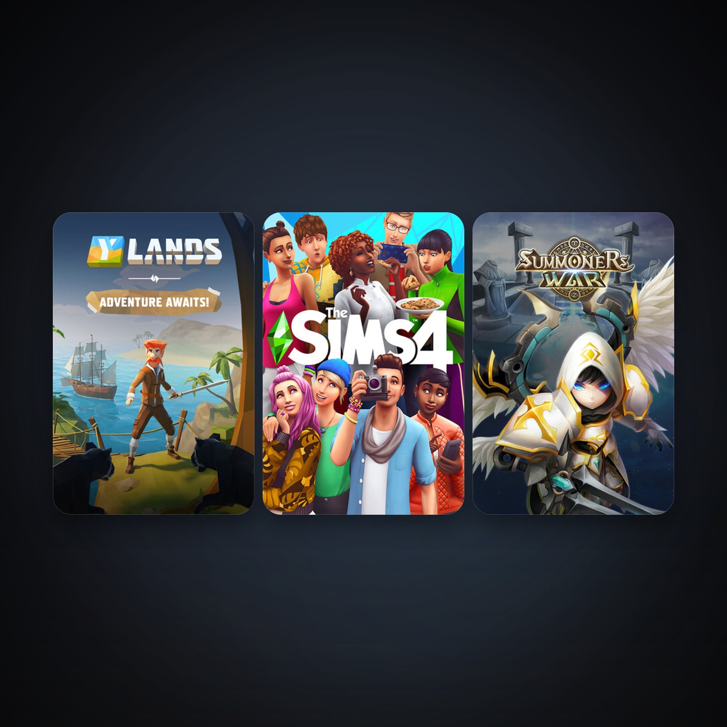 Ylands + The Sims 4, 5 games, clean — HabibiAccounts