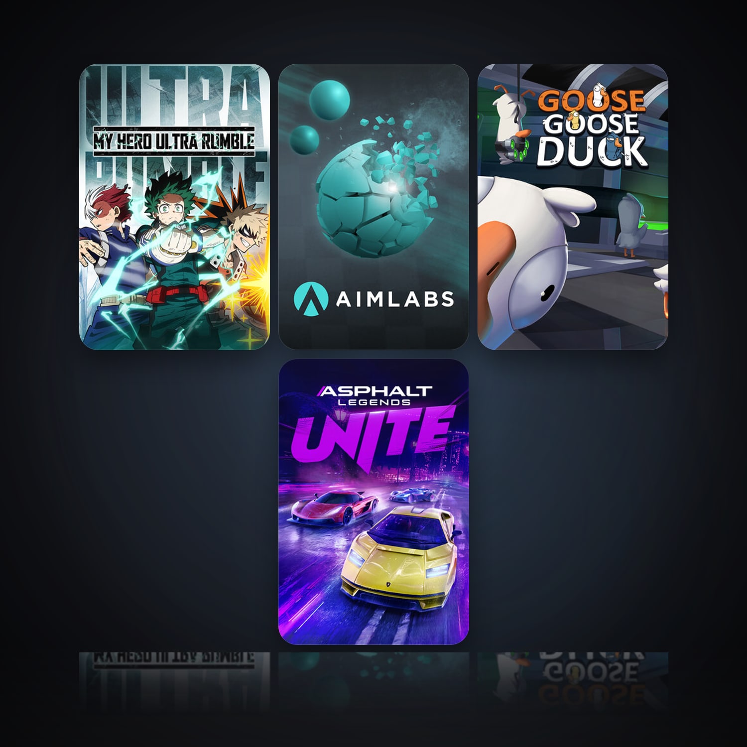 MY HERO ULTRA RUMBLE & Aimlabs | Clean — HabibiAccounts