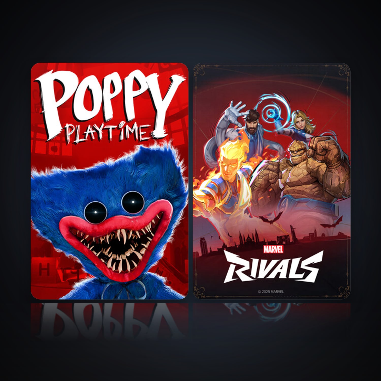 Poppy Playtime & Marvel Rivals — HabibiAccounts