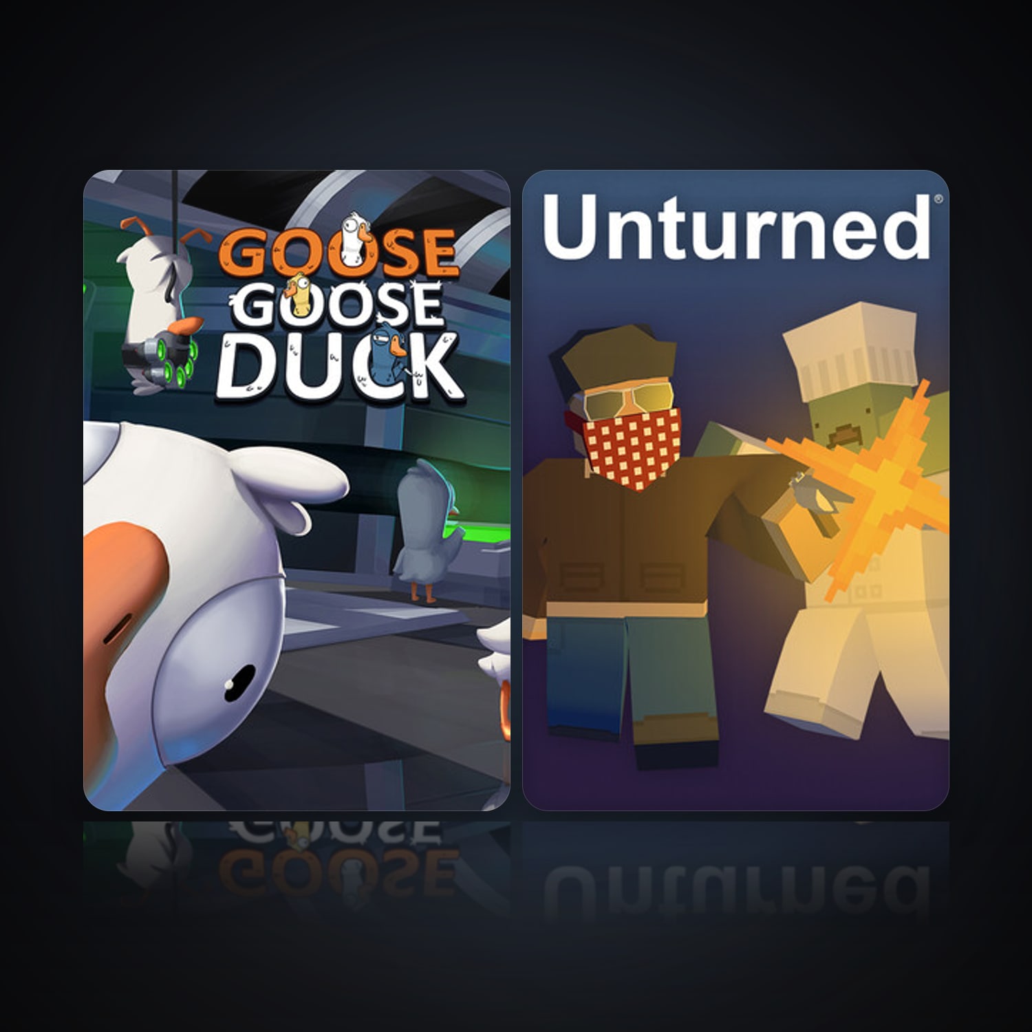 Goose Goose Duck & Unturned | 13 Games | Clean — HabibiAccounts