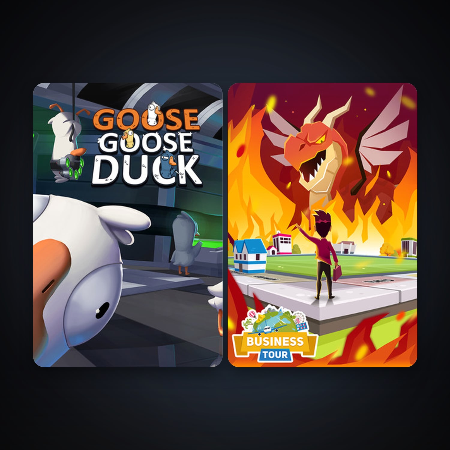 Goose Goose Duck & Business Tour - Board Game with Online Multiplayer — HabibiAccounts