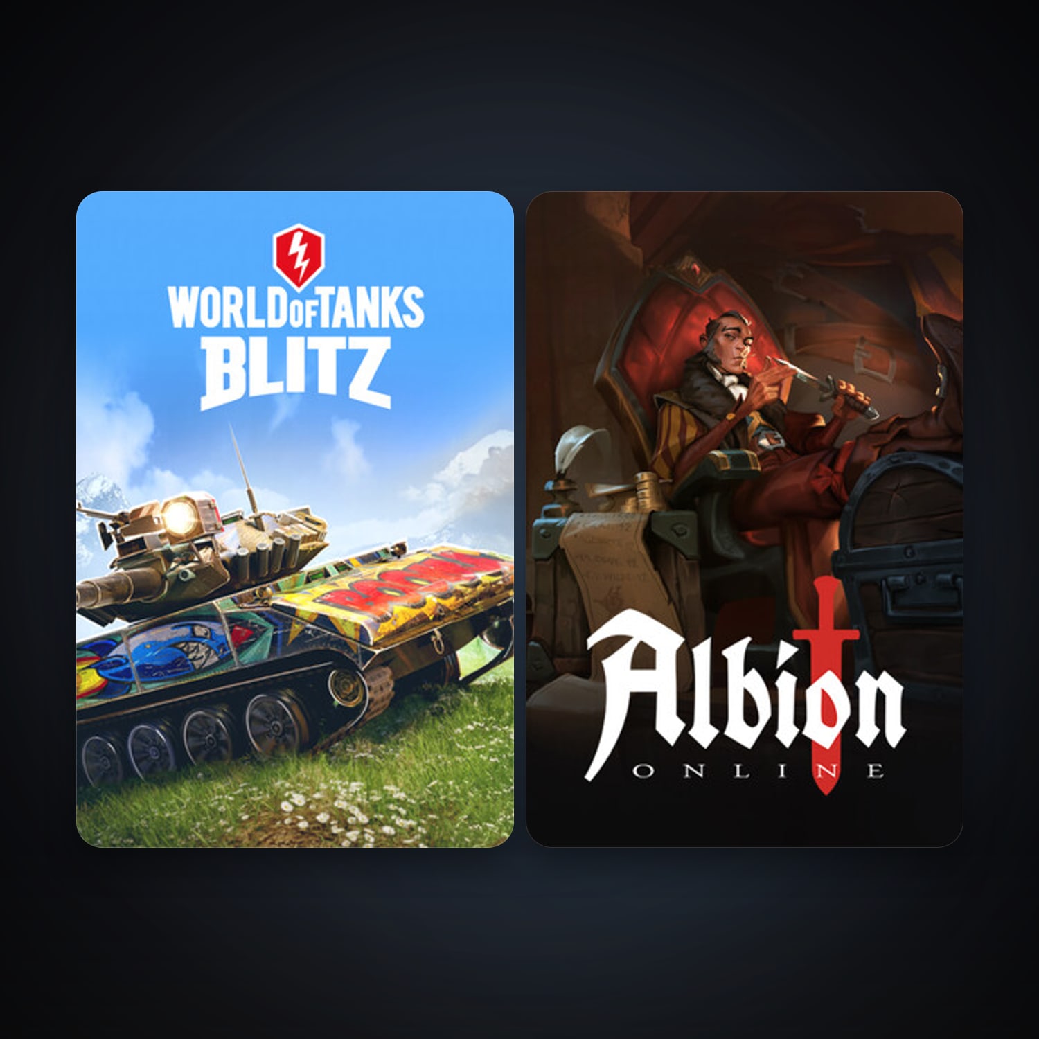 World of Tanks Blitz & Albion Online — HabibiAccounts
