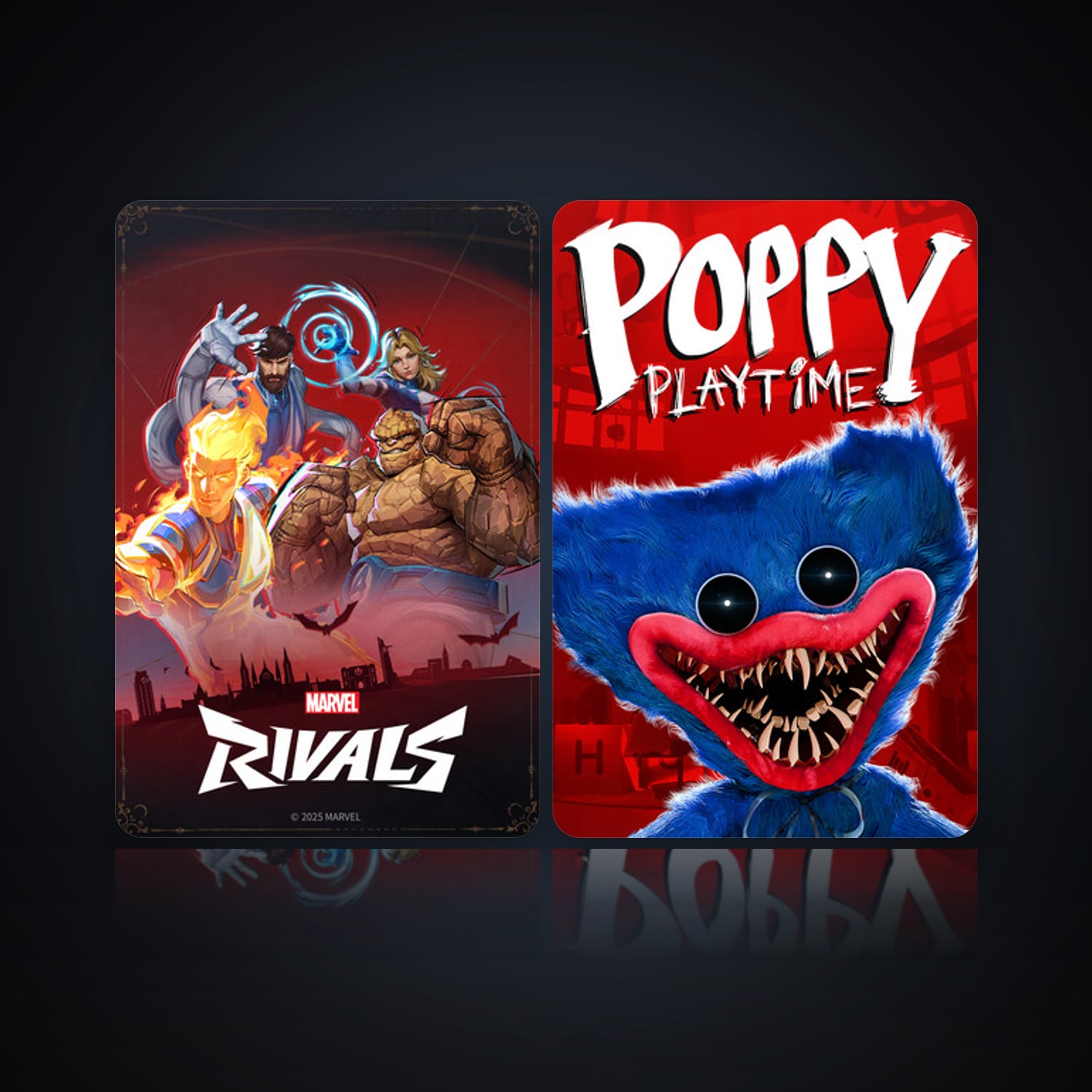 Marvel Rivals & Poppy Playtime — HabibiAccounts