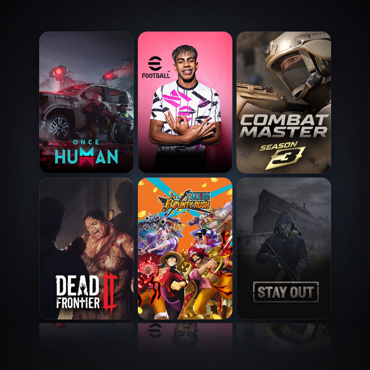 Once Human & eFootball 2024 | 14 Games | Clean — HabibiAccounts