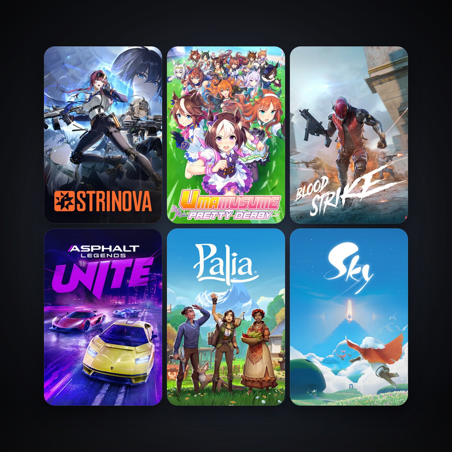 Strinova & Wuthering Waves | 17 Games | Clean — HabibiAccounts