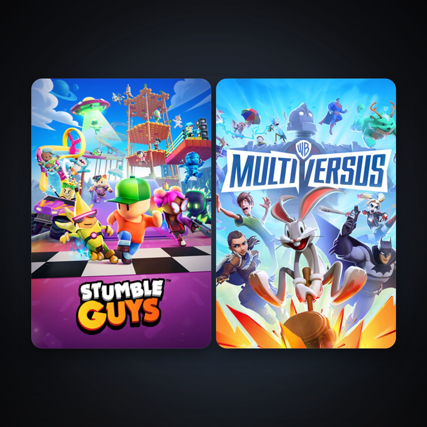 Stumble Guys & MultiVersus — HabibiAccounts