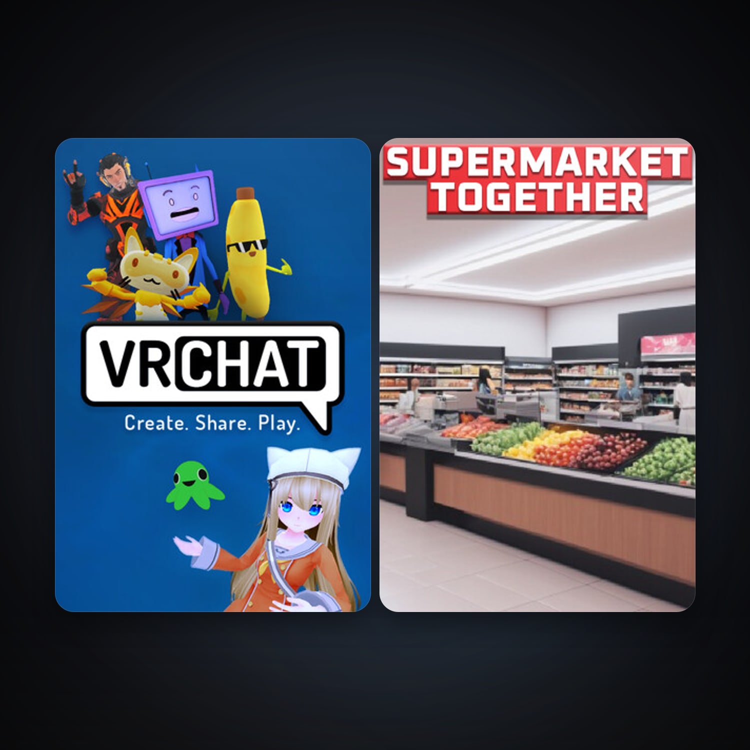 VRChat & Supermarket Together — HabibiAccounts