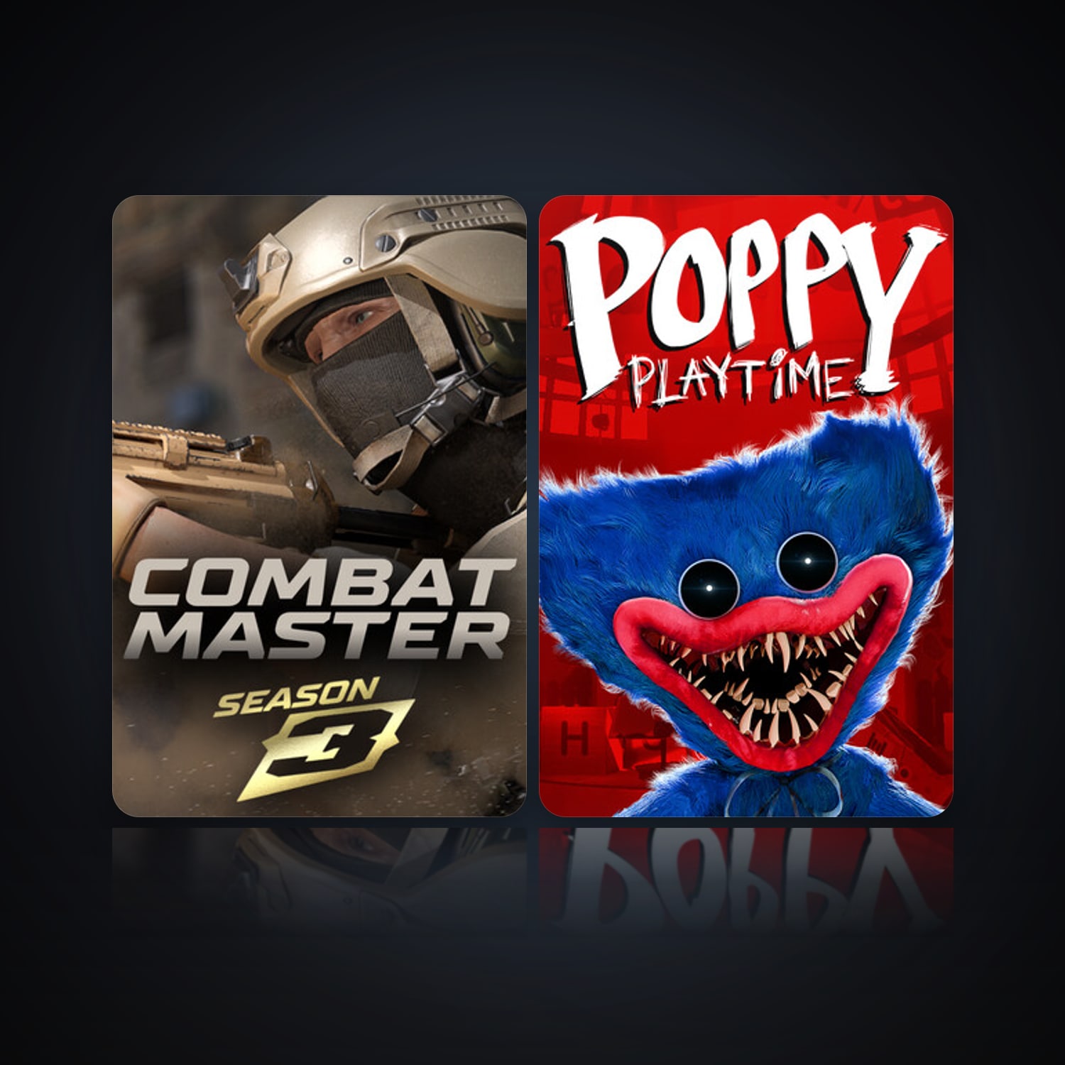 Combat Master: Season 1 & Poppy Playtime — HabibiAccounts
