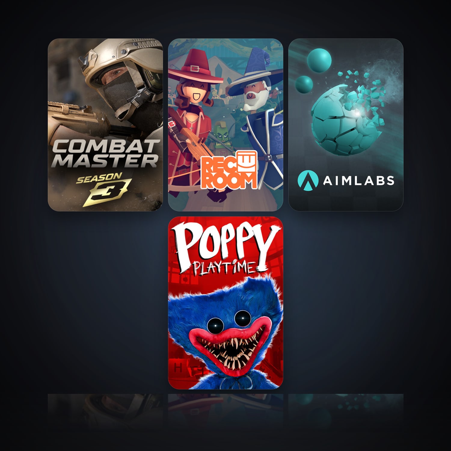 Combat Master: Season 1 & Rec Room | 17 Games | Clean — HabibiAccounts