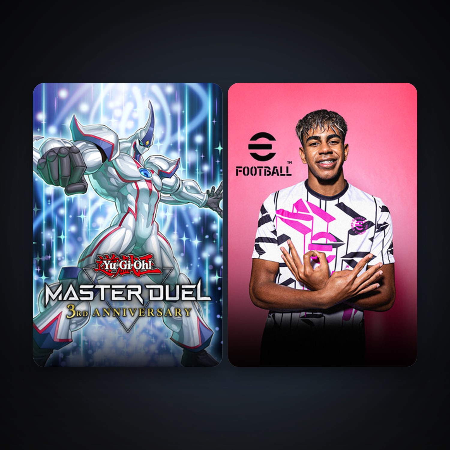 Yu-Gi-Oh! Master Duel & eFootball 2024 — HabibiAccounts