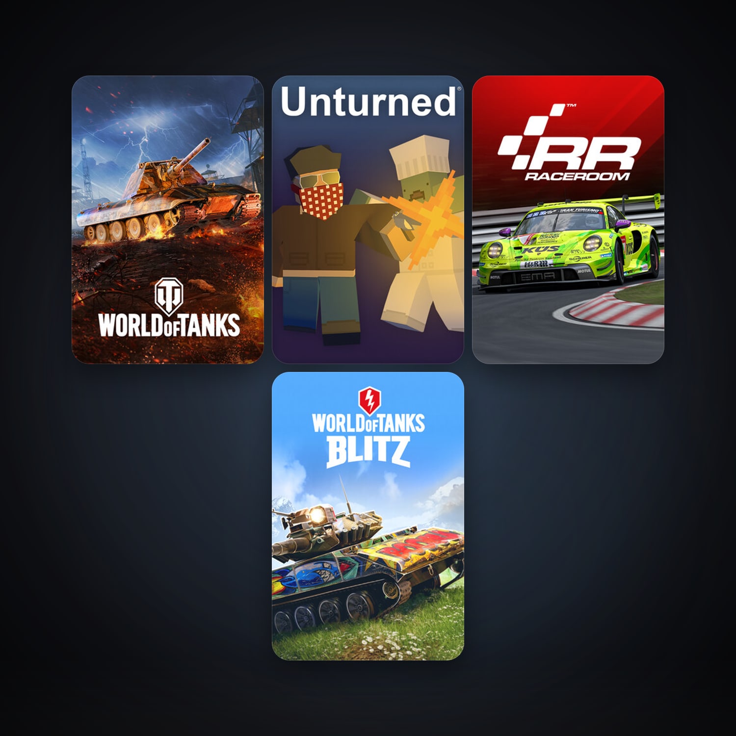 World of Tanks & Unturned | 15 Games | Clean — HabibiAccounts