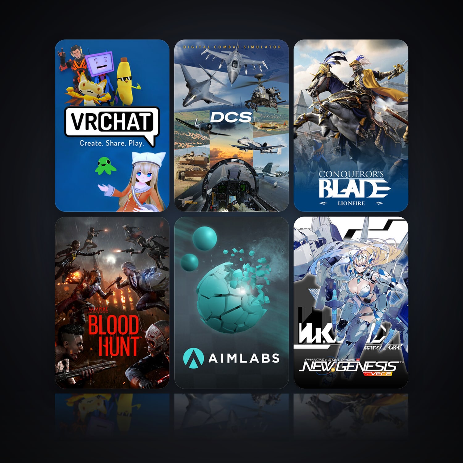 VRChat & DCS World Steam Edition | 17 Games | Clean — HabibiAccounts