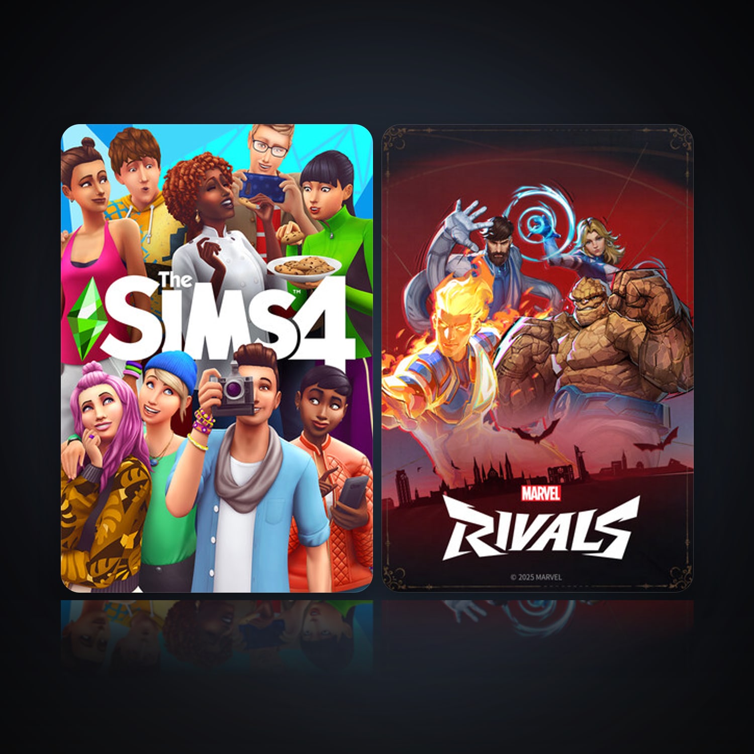 The Sims 4 & Marvel Rivals — HabibiAccounts