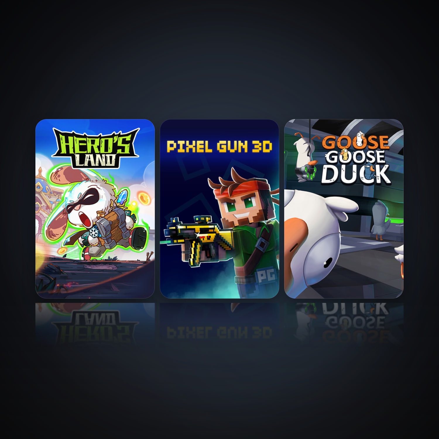 Hero's Land & Pixel Gun 3D: PC Edition — HabibiAccounts