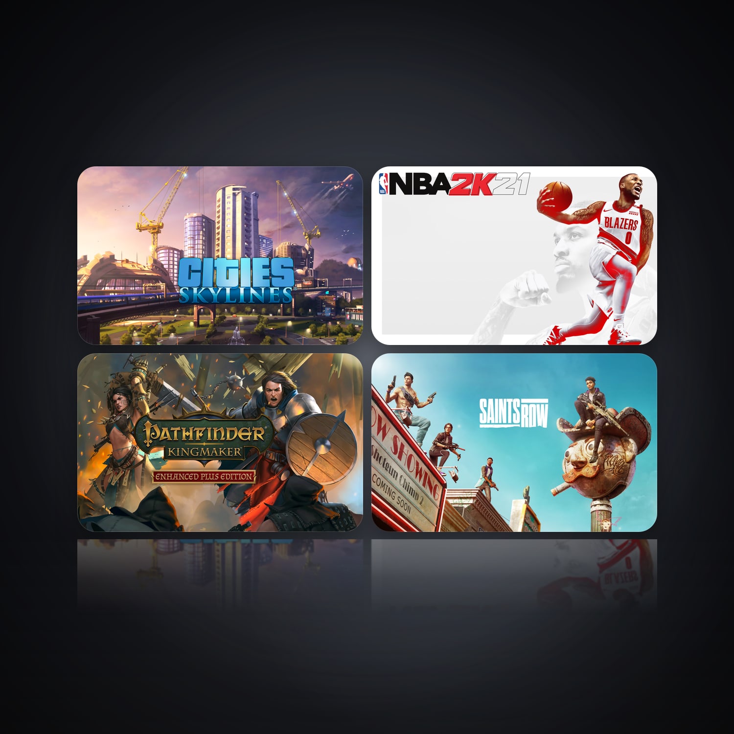 Cities Skylines & NBA 2K21 | 4 Games — HabibiAccounts