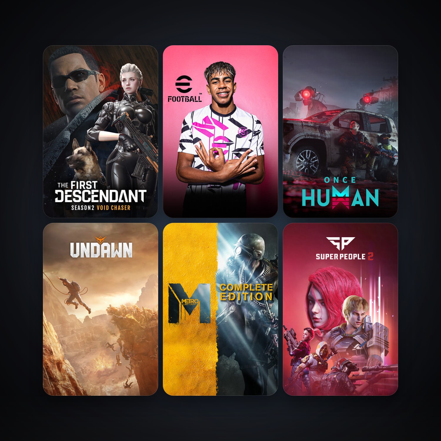 Metro: Last Light + SUPER PEOPLE, 10 games, clean — HabibiAccounts