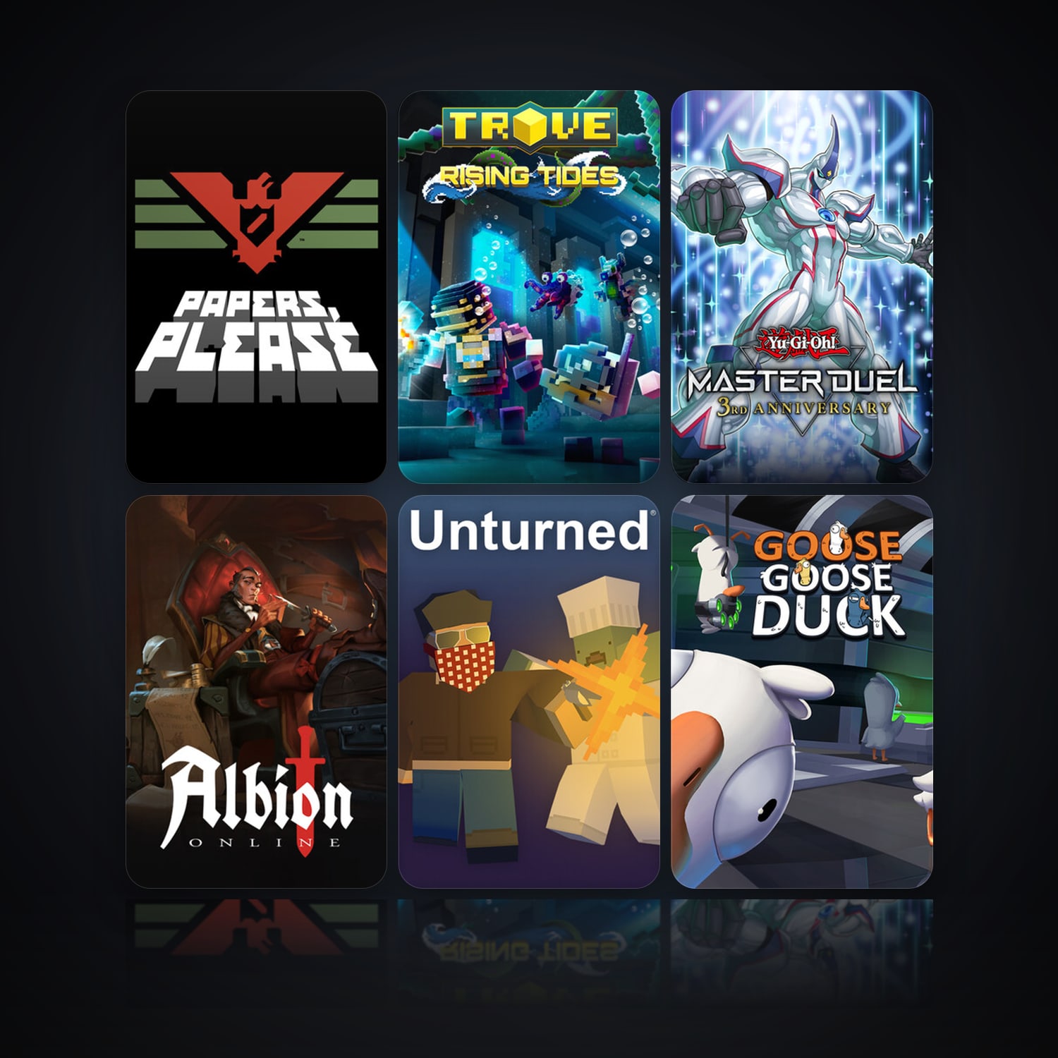 Papers, Please & Trove | 11 Games | Clean — HabibiAccounts