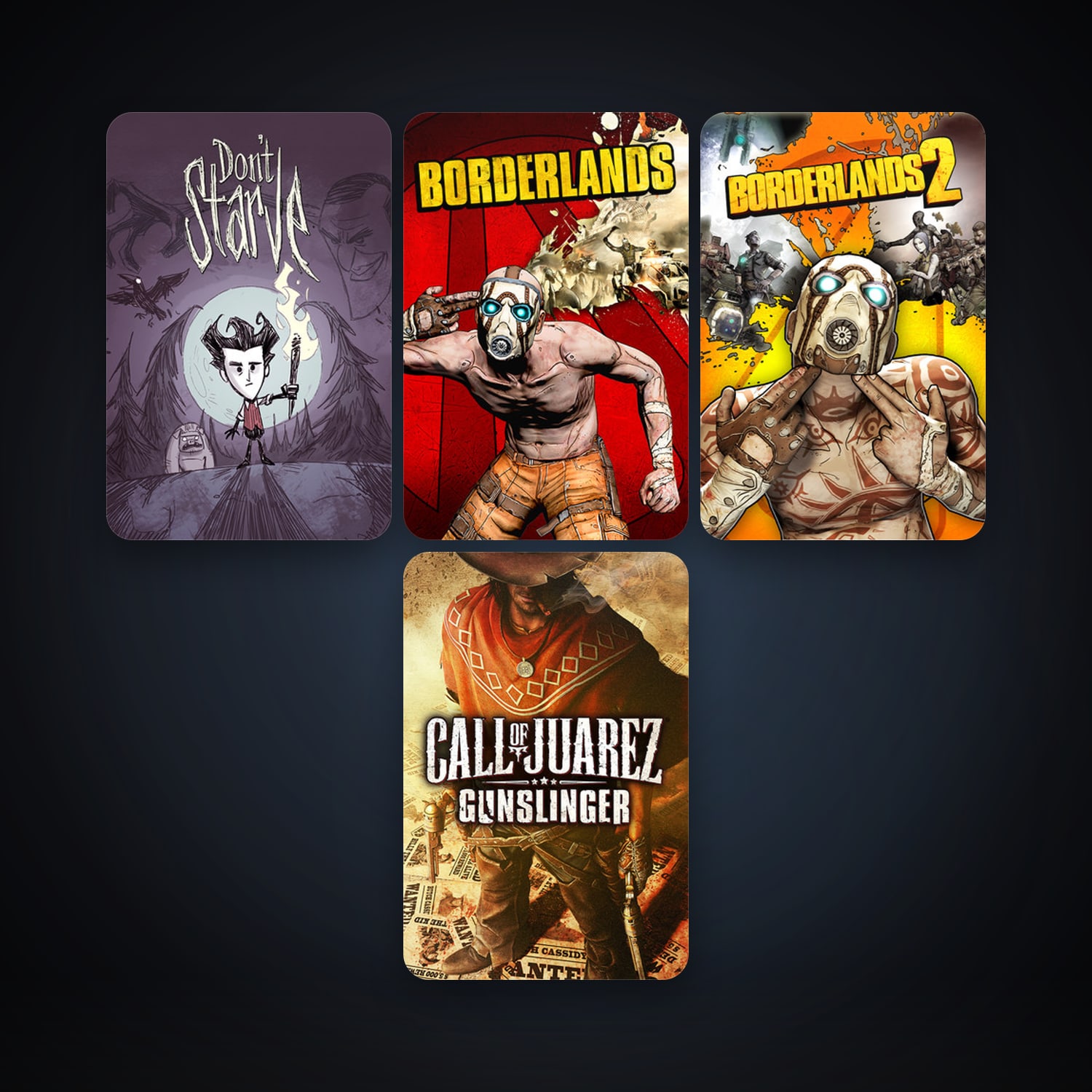 Borderlands + Borderlands 2, 6 games, clean — HabibiAccounts