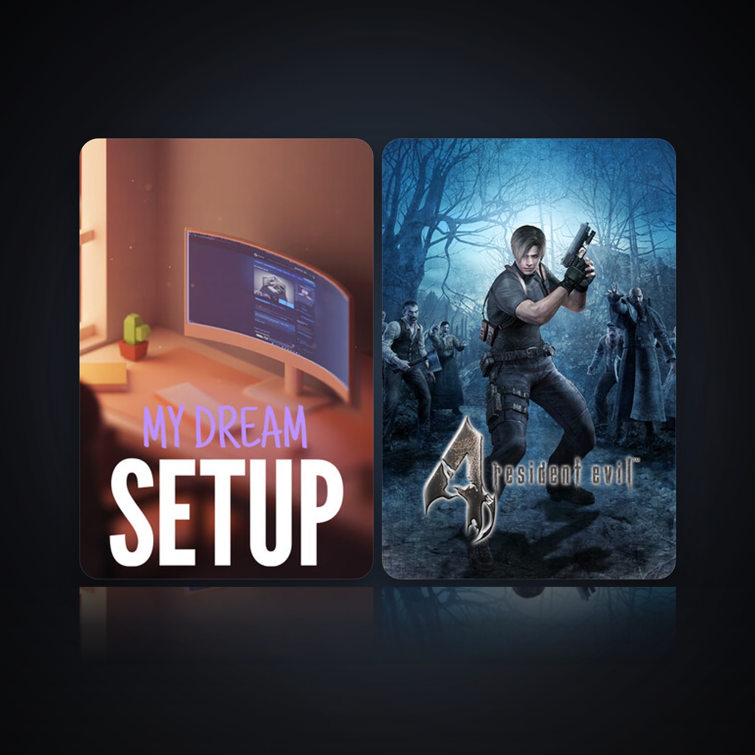 My Dream Setup & resident evil 4 (2005) — HabibiAccounts