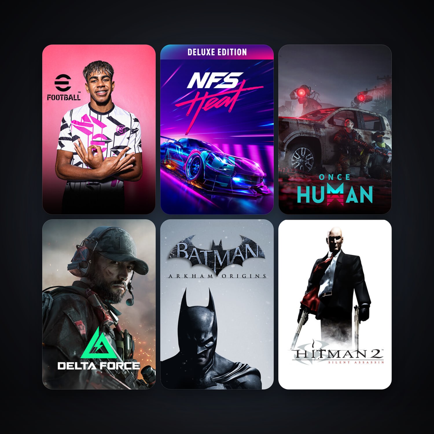 Hitman 2: Silent Assassin + Hitman: Blood Money, 16 games, clean — HabibiAccounts