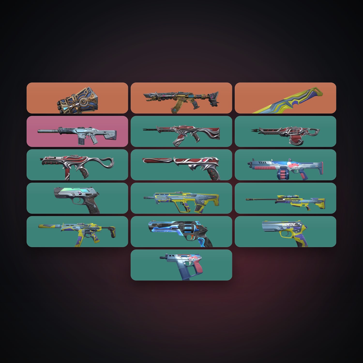 AP Bronze 1 locker — 2 knives, 18 skins, lvl 107 — HabibiAccounts