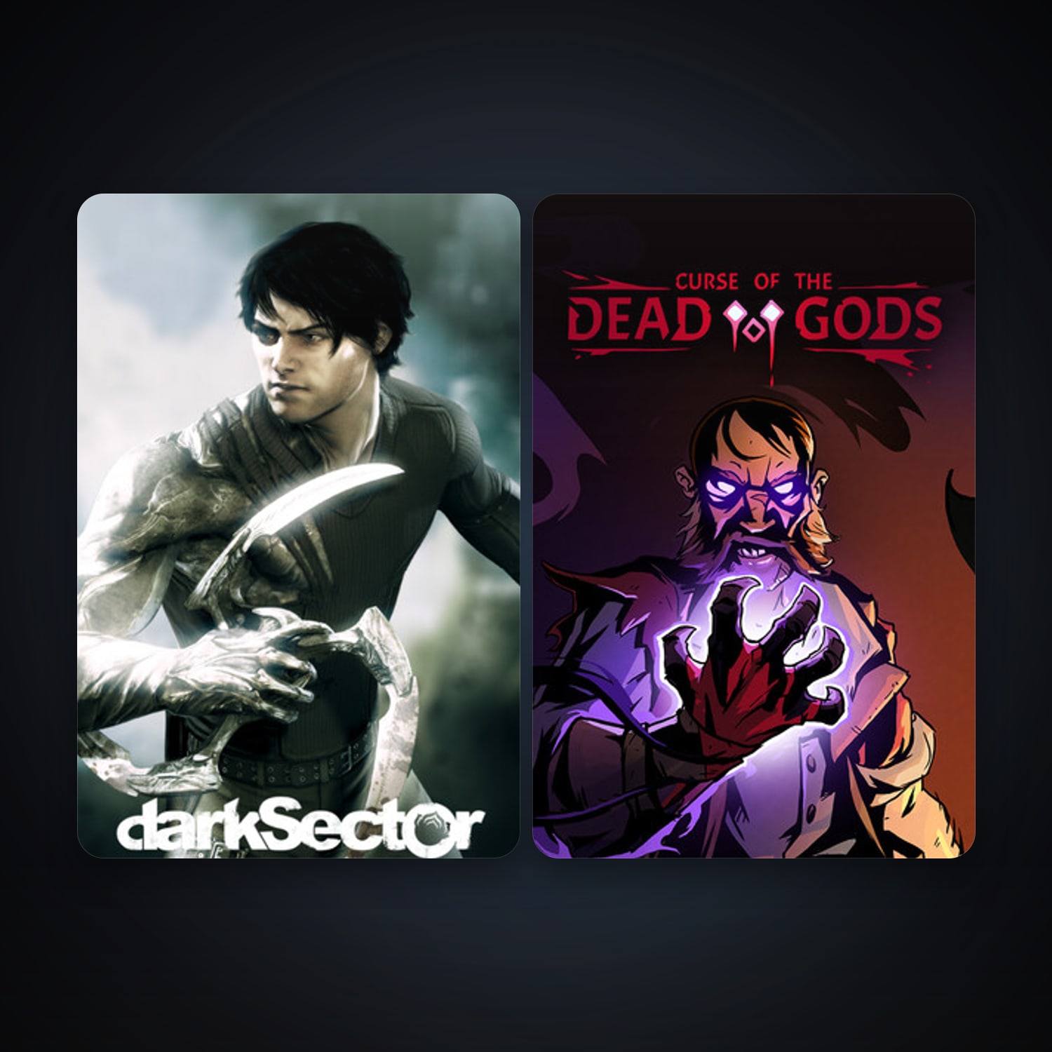 Dark Sector + Curse of the Dead Gods, 2 games, clean — HabibiAccounts