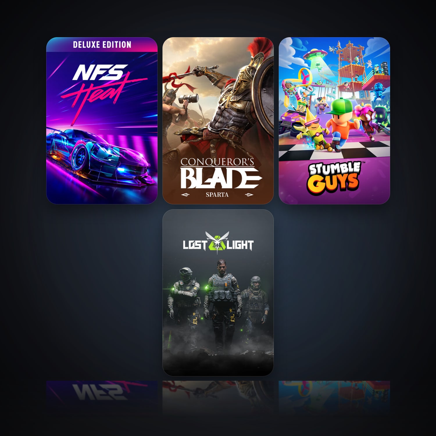 Need for Speed Heat & Conqueror's Blade (2020) | Clean — HabibiAccounts