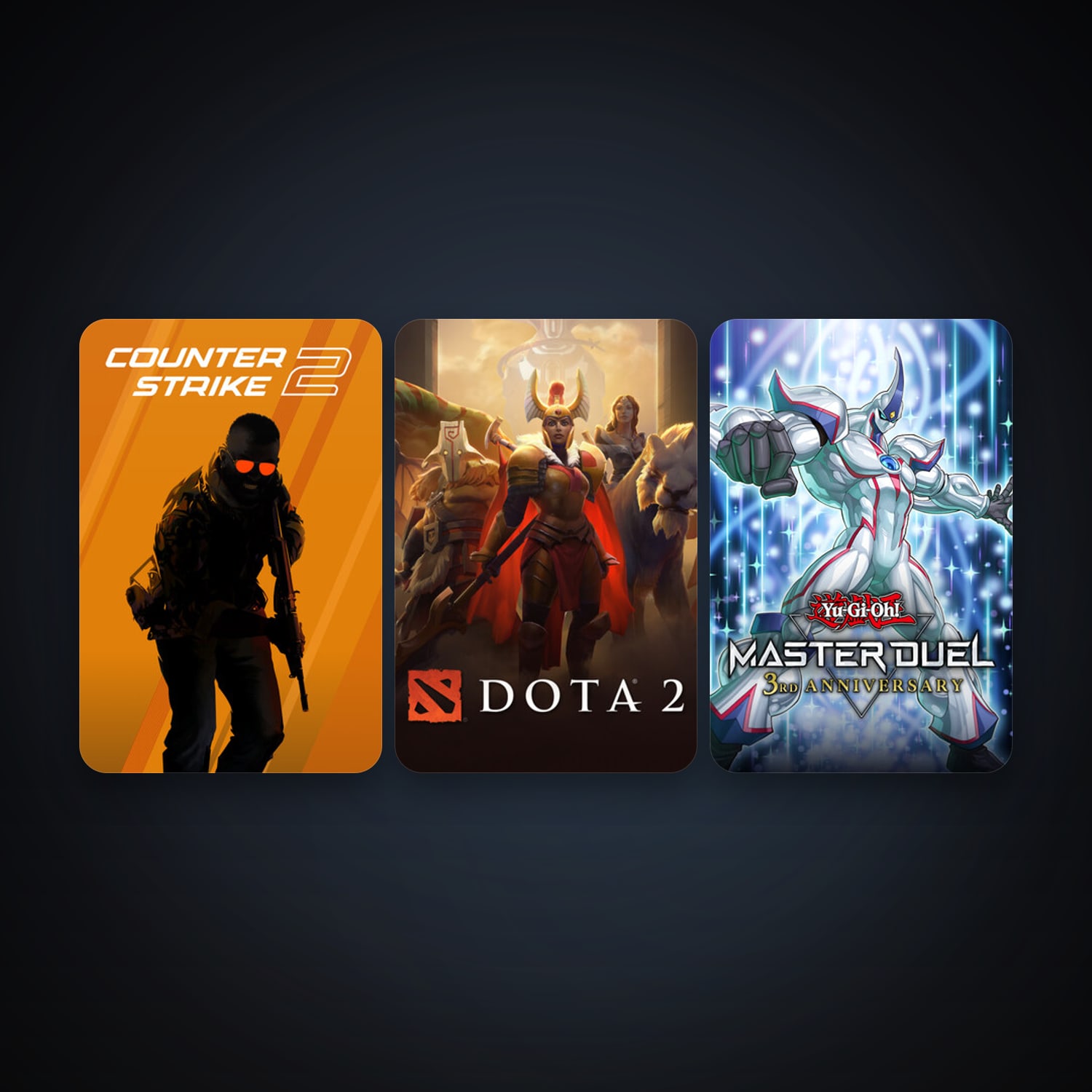 Dota 2 + CS2 Prime, 3 games, clean — HabibiAccounts