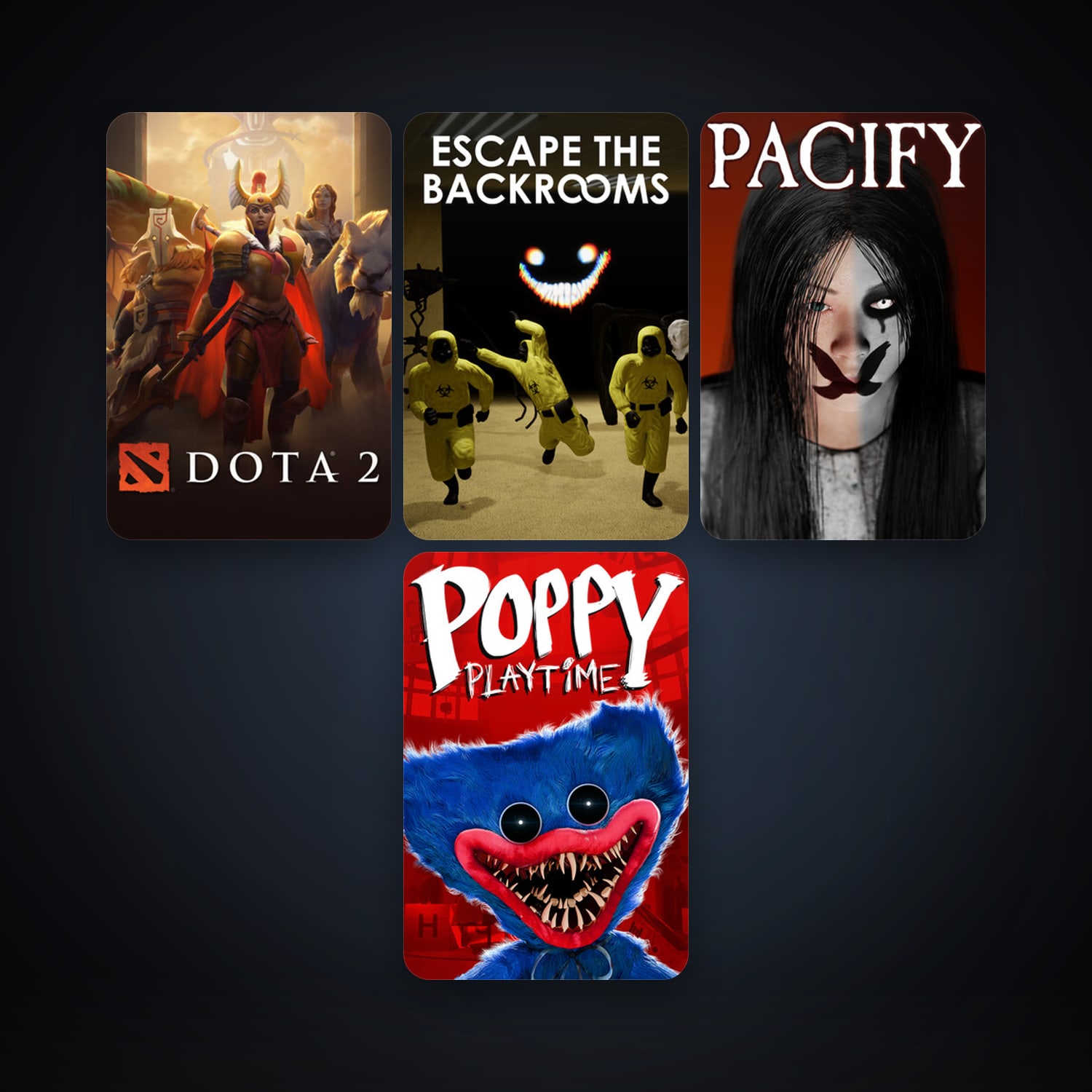 Dota 2 + Pacify, 6 games, clean — HabibiAccounts