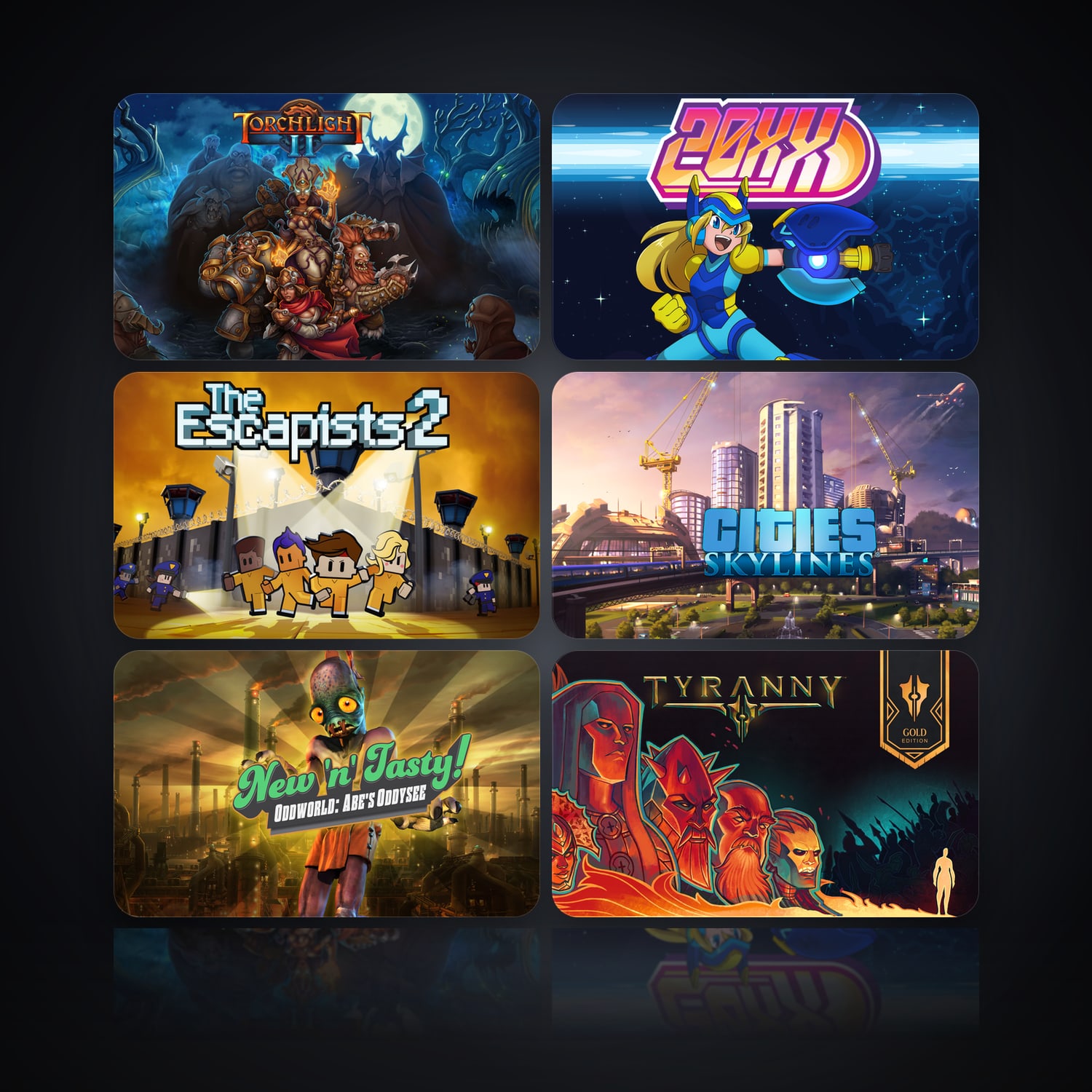 Torchlight II & 20XX | 8 Games — HabibiAccounts