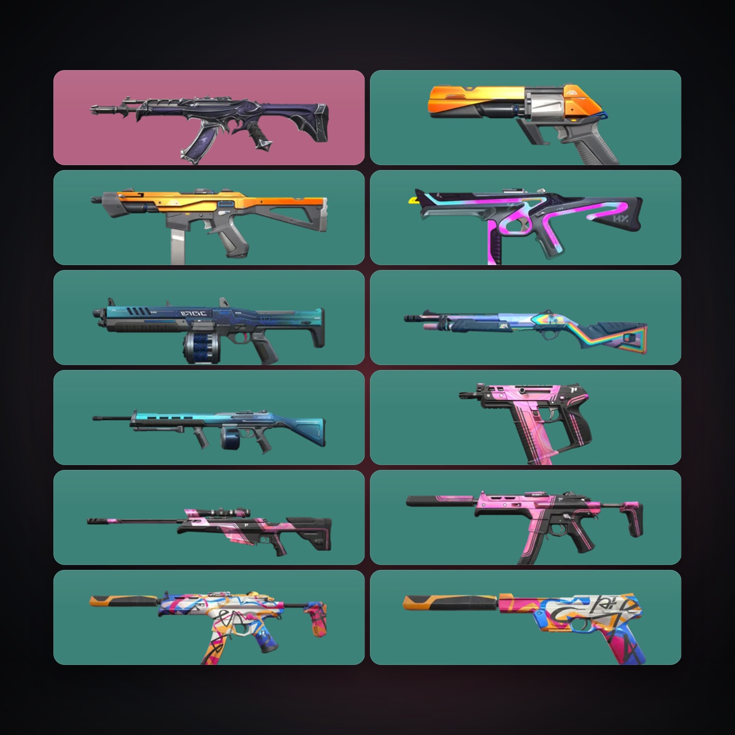 AP Silver 1 locker — 13 skins, lvl 31 — HabibiAccounts
