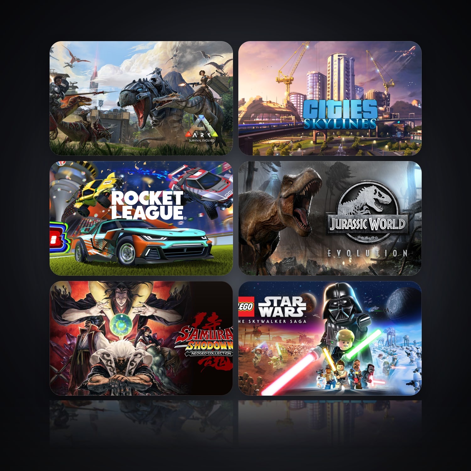 ARK: Survival Evolved & Cities Skylines | 6 Games — HabibiAccounts
