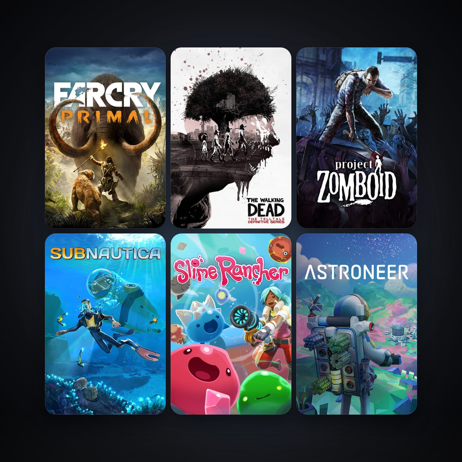 Far Cry Primal & The Walking Dead: The Telltale Definitive Series | 11 Games | Clean — HabibiAccounts