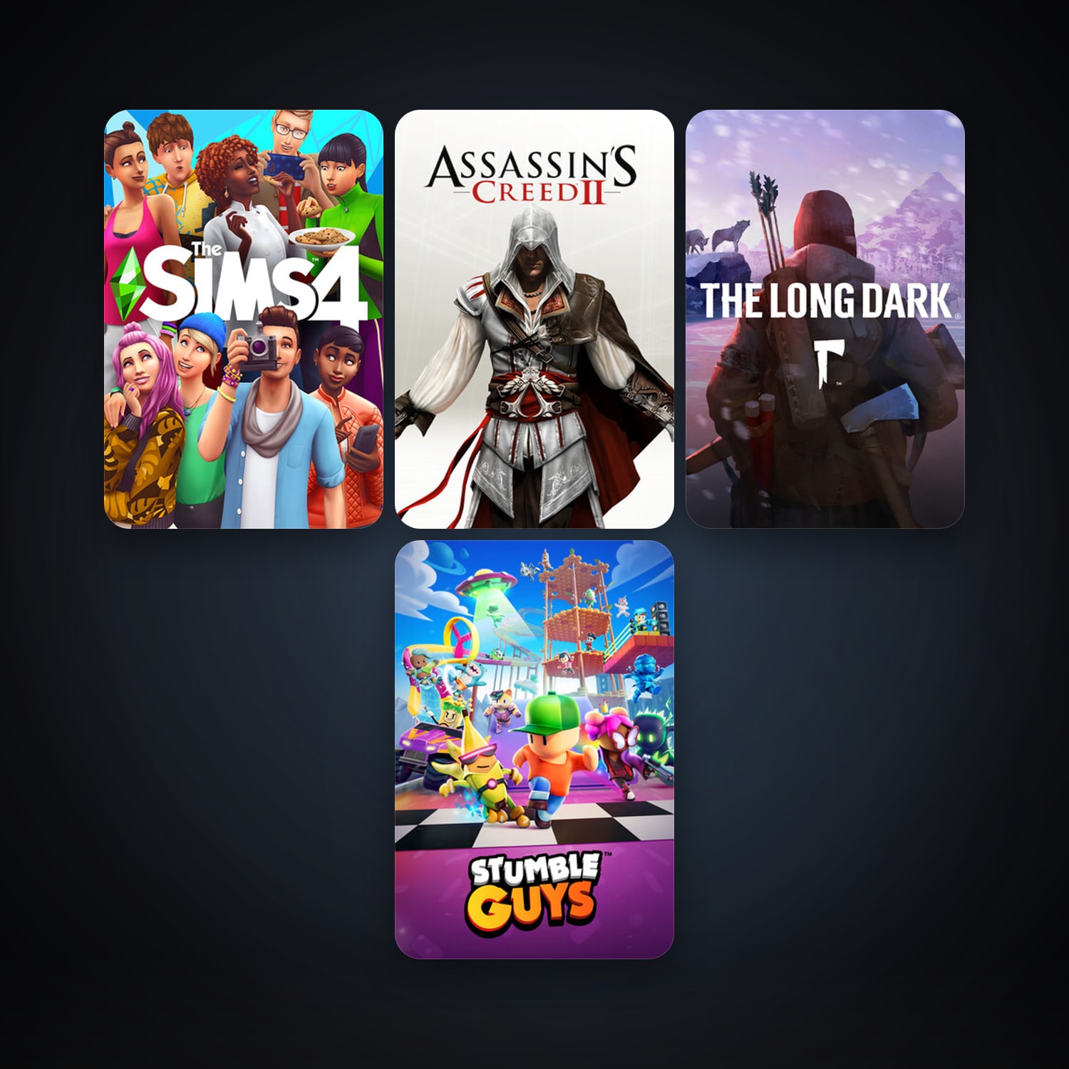 Assassin's Creed 2 Deluxe Edition + The Long Dark, 7 games, clean — HabibiAccounts