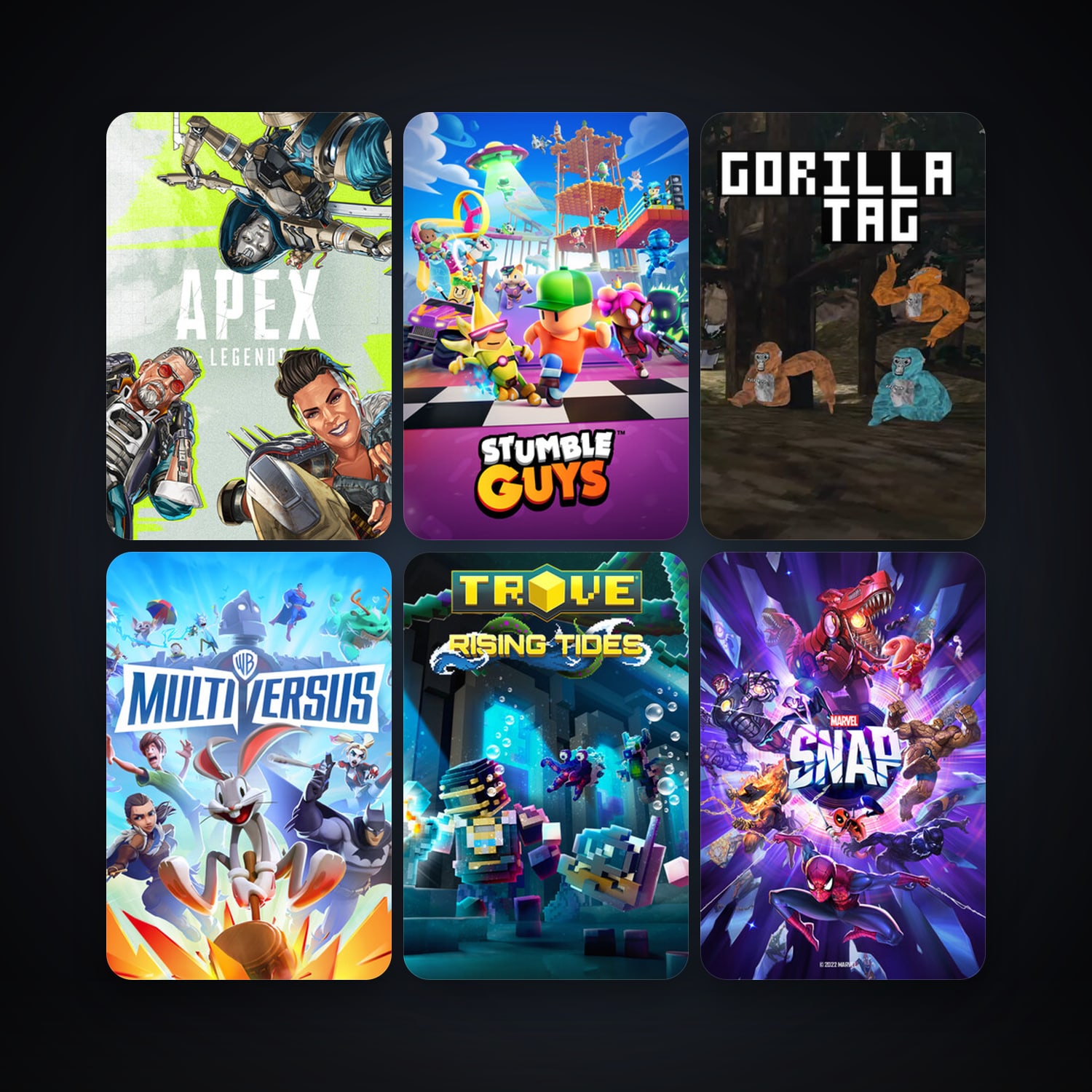 Trove + Apex Legends, 32 games, clean — HabibiAccounts