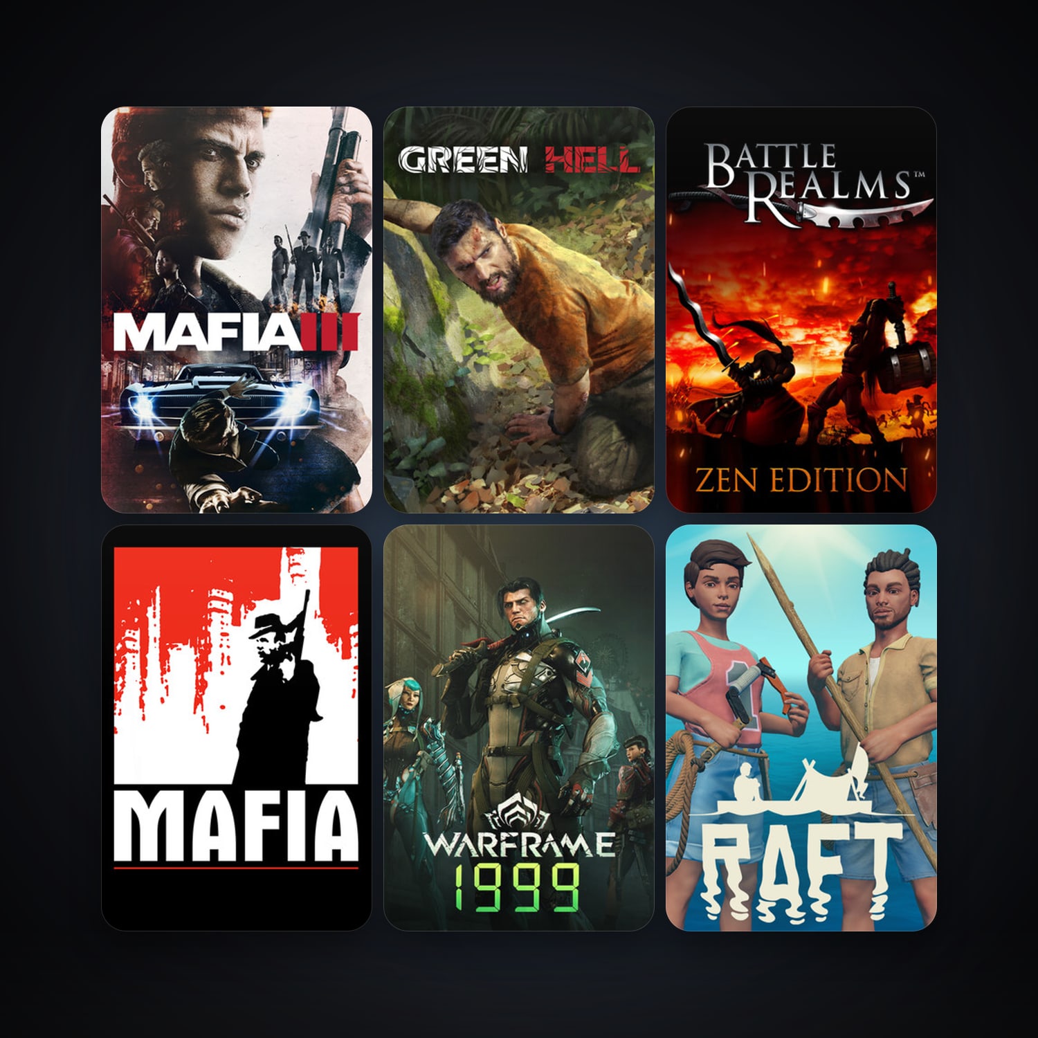 Mafia + Warframe, 34 games, clean — HabibiAccounts