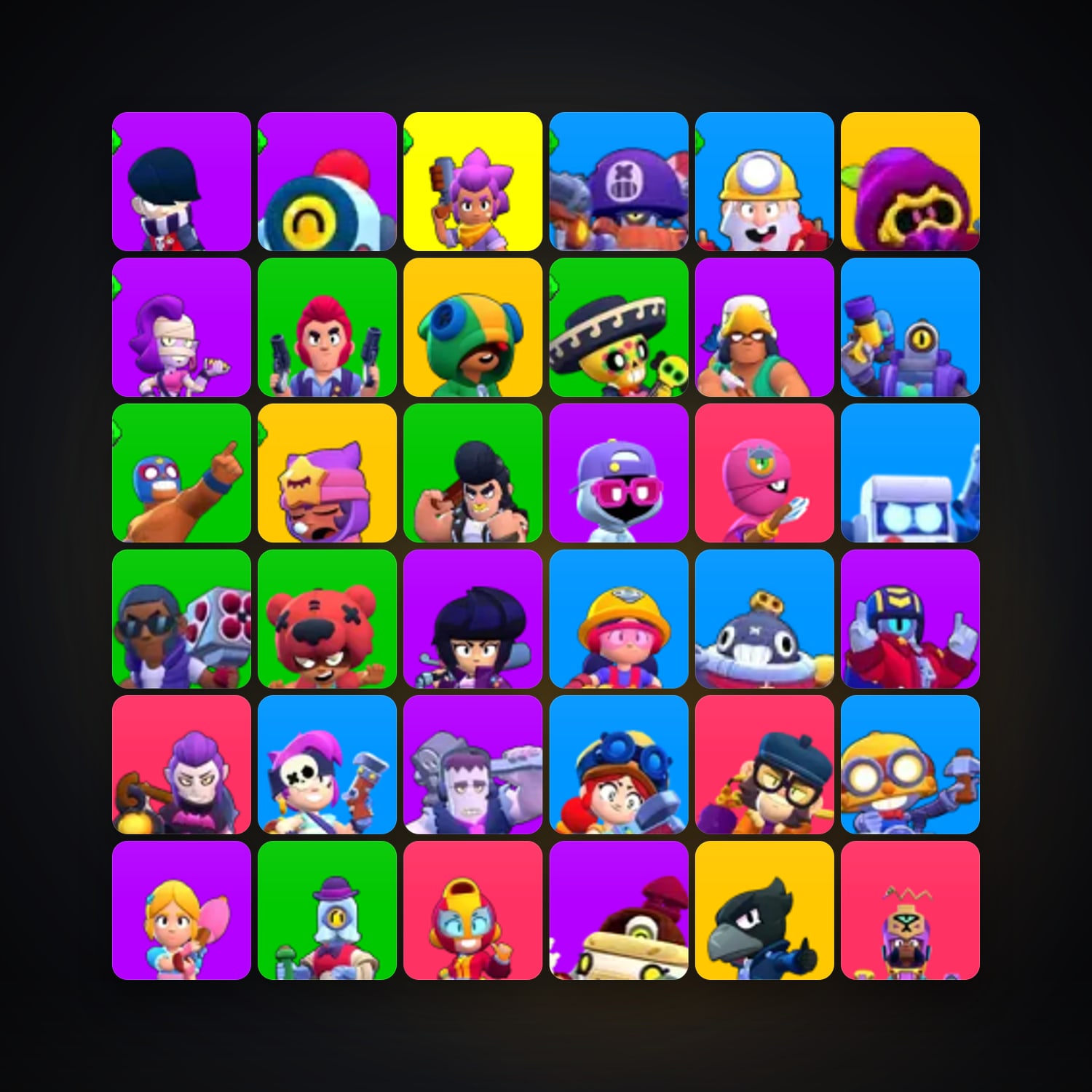 56 Brawlers | 8.6K Trophies | TH 16 — HabibiAccounts