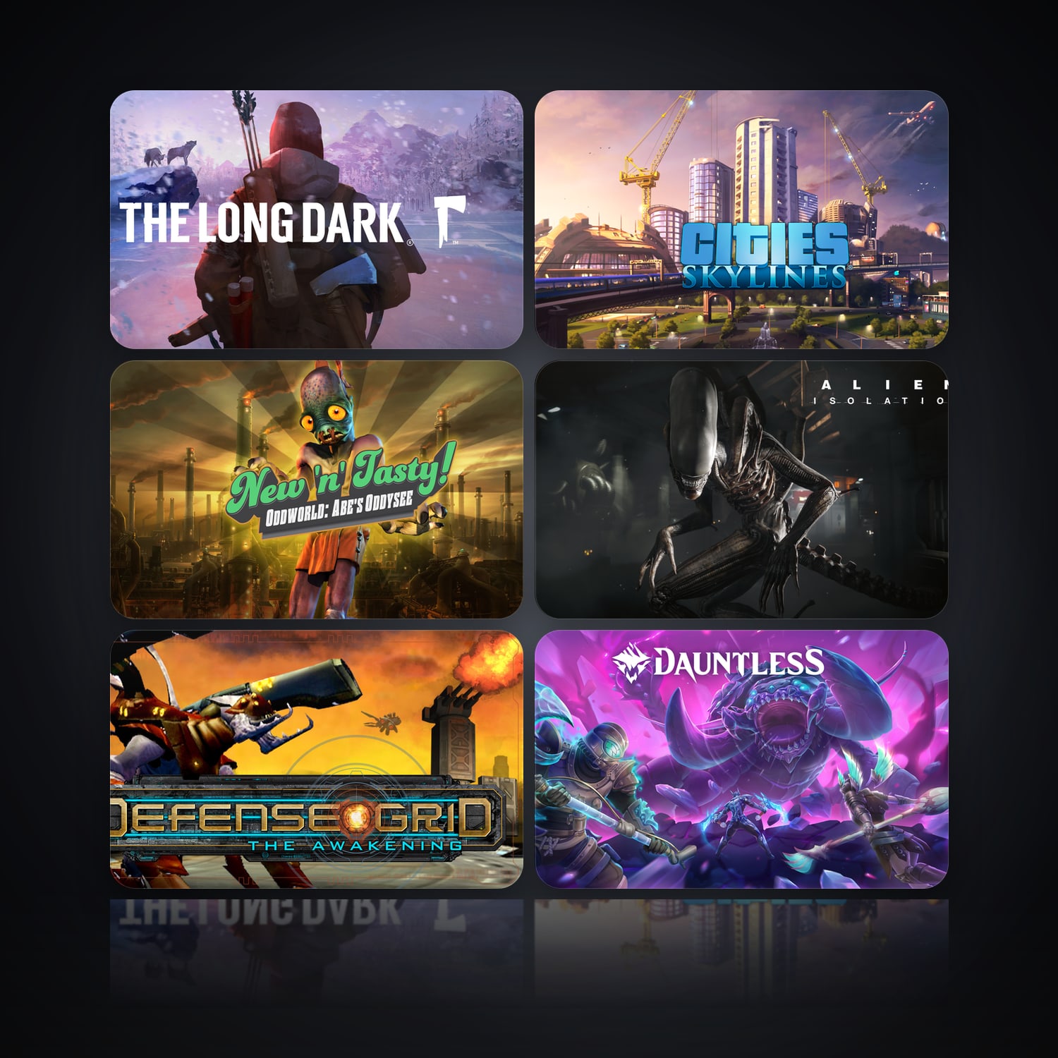 The Long Dark & Cities Skylines | 10 Games — HabibiAccounts