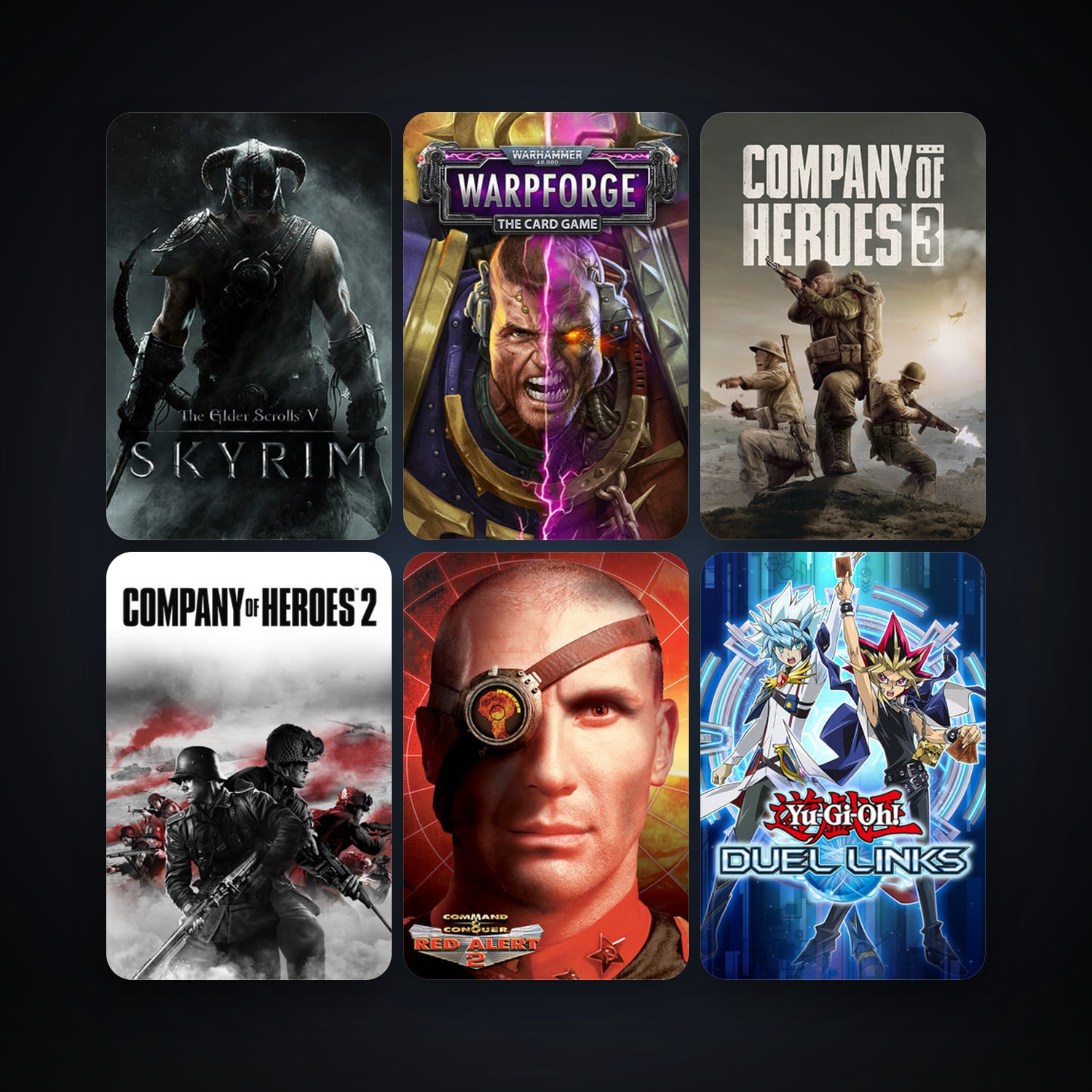 Company of Heroes + Commandos 3: Destination Berlin, 26 games, clean — HabibiAccounts