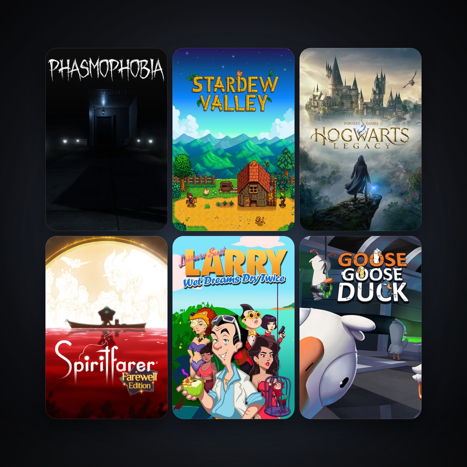 Stardew Valley + Overcooked! 2, 25 games, clean — HabibiAccounts