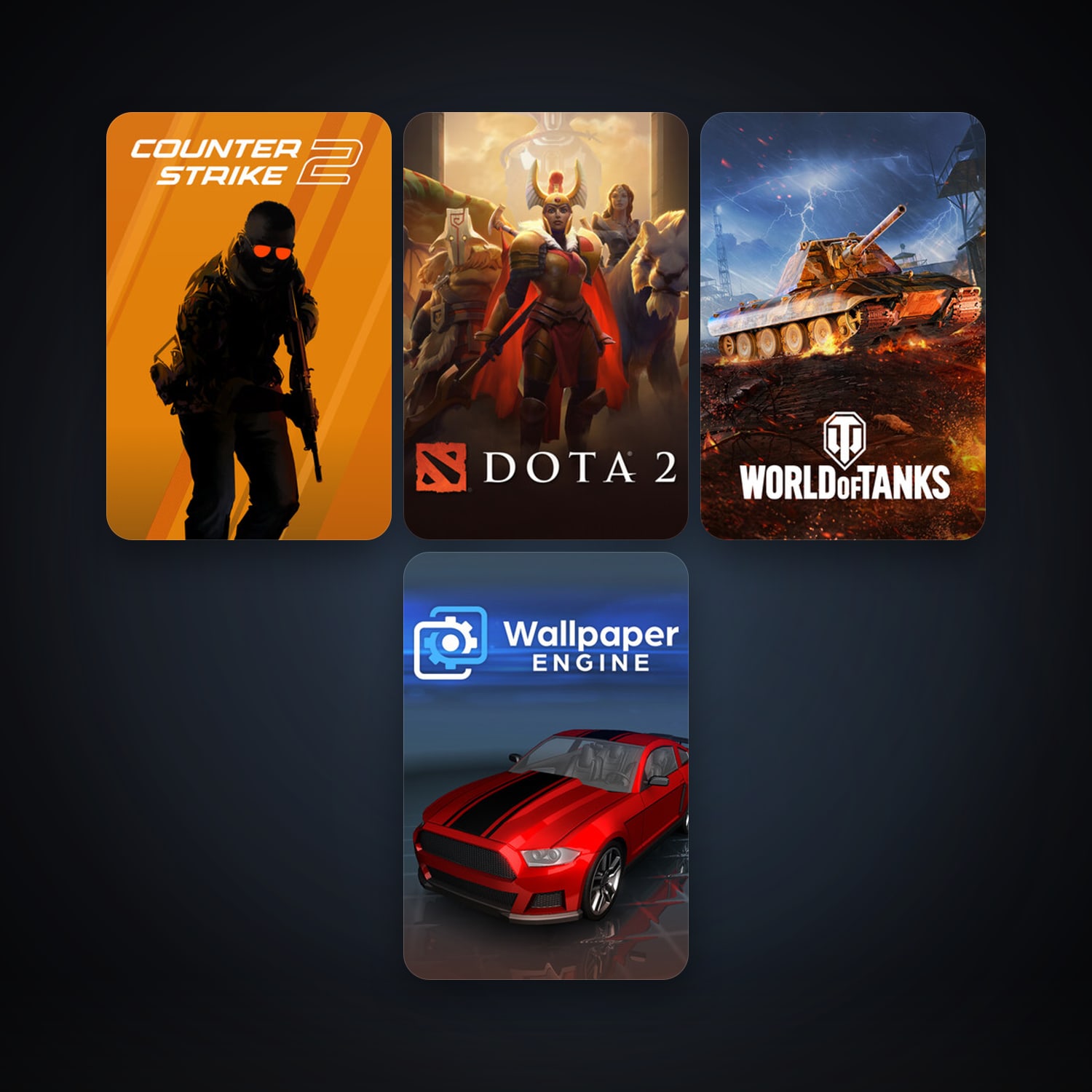Dota 2 + CS2 Prime, 6 games, clean — HabibiAccounts