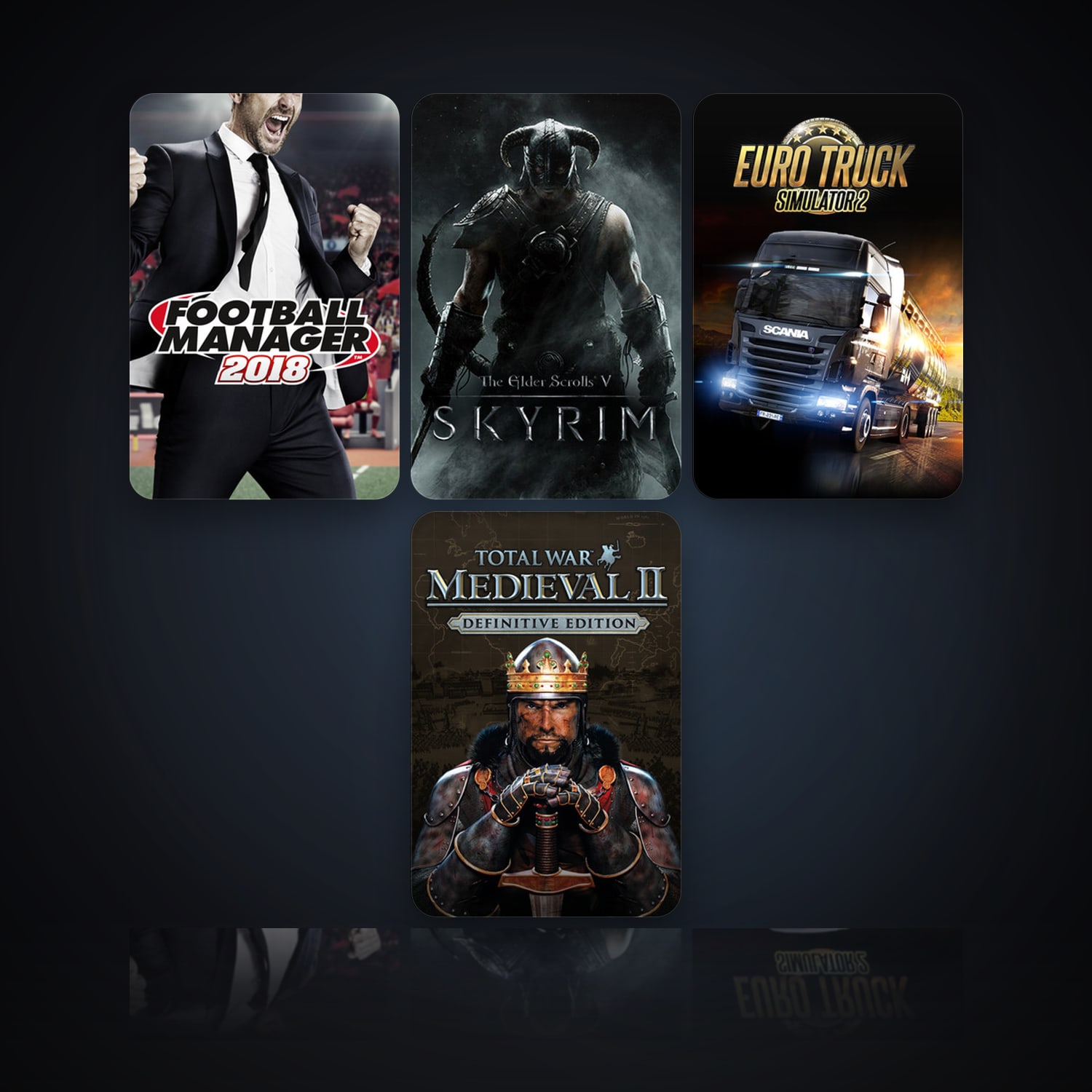 Football Manager 2018 & The Elder Scrolls V: Skyrim | Clean — HabibiAccounts