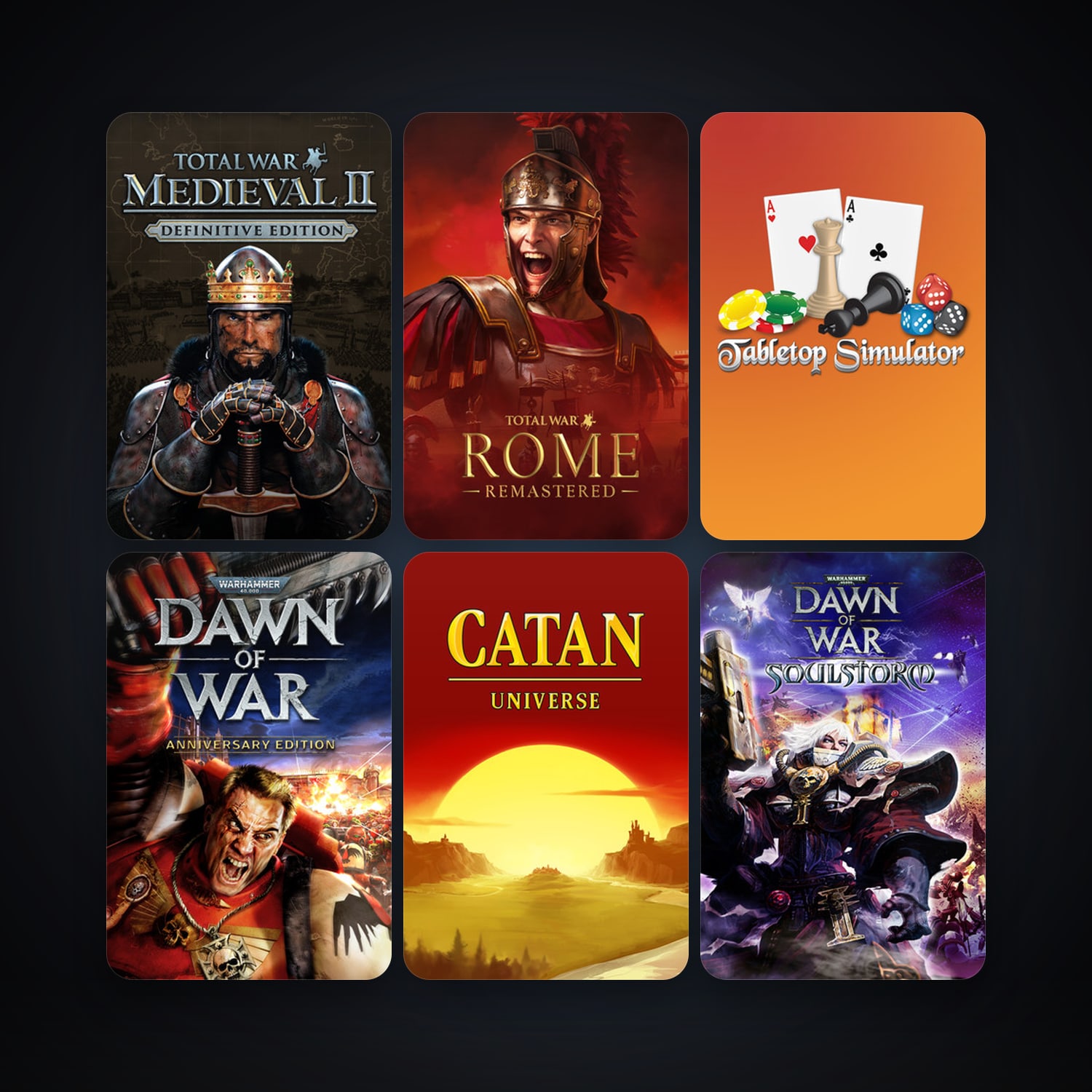 Warhammer 40,000: Dawn of War - Game of the Year Edition + Warhammer 40,000: Dawn of War - Dark Crusade, 10 games, clean — HabibiAccounts