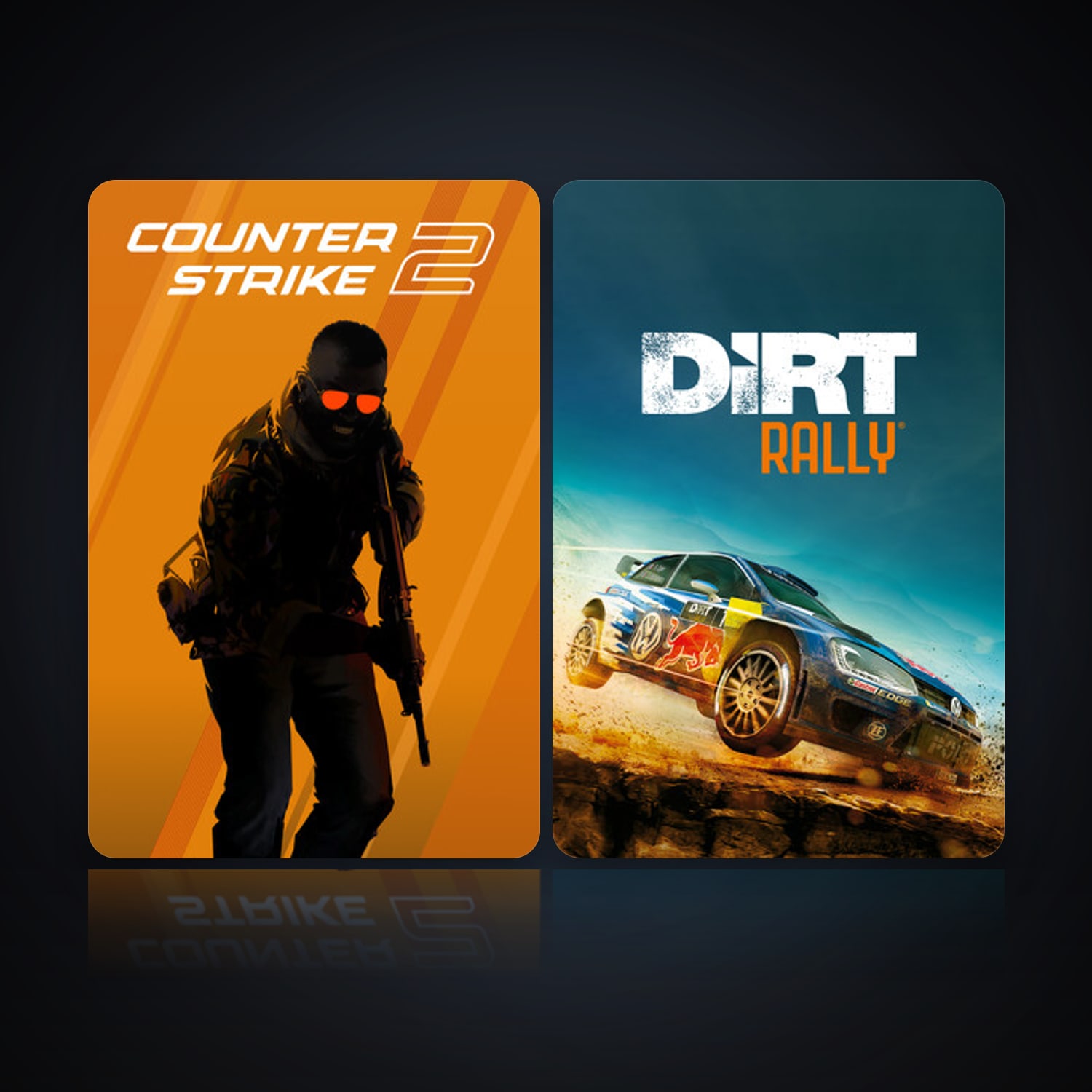 هالحساب ستيم فلين، CS2 Prime وDiRT Rally، 5 لعبة، صامد واضح — HabibiAccounts